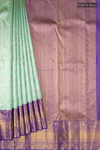 pleats pallu