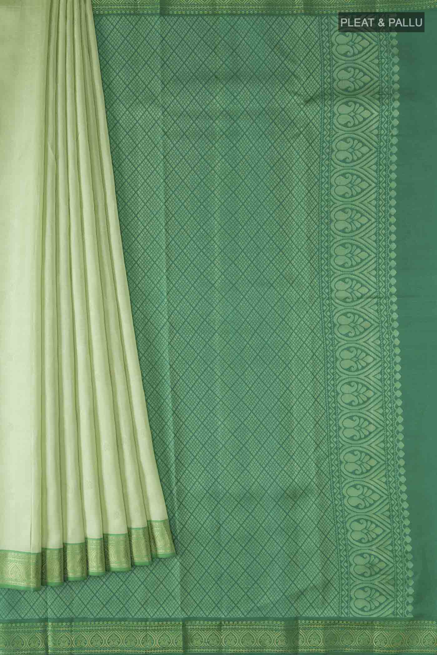 pleats pallu
