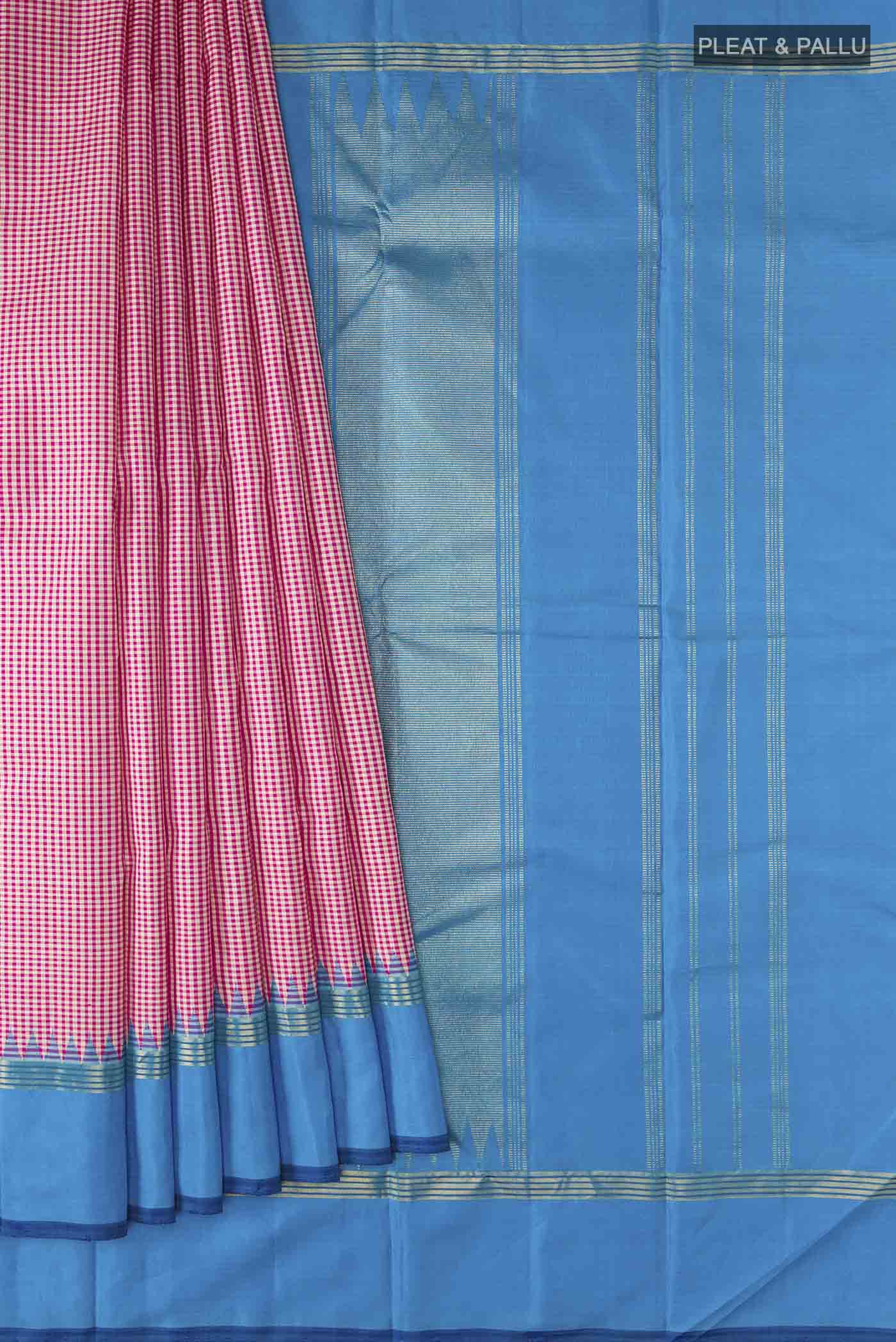 pleats pallu