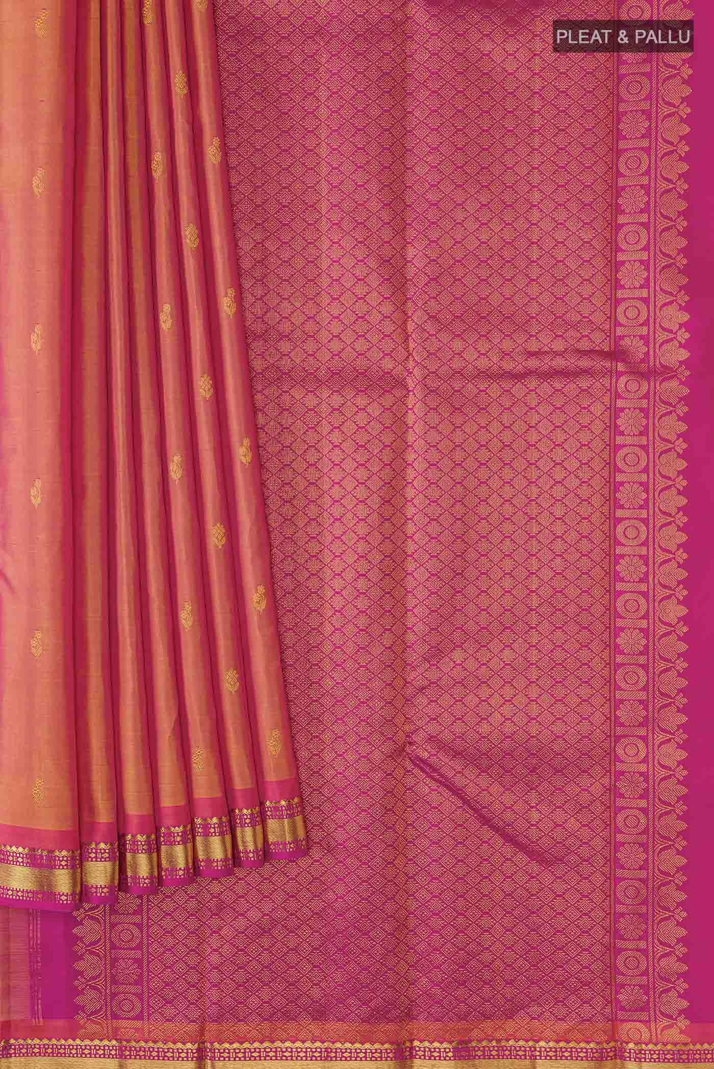 pleats pallu