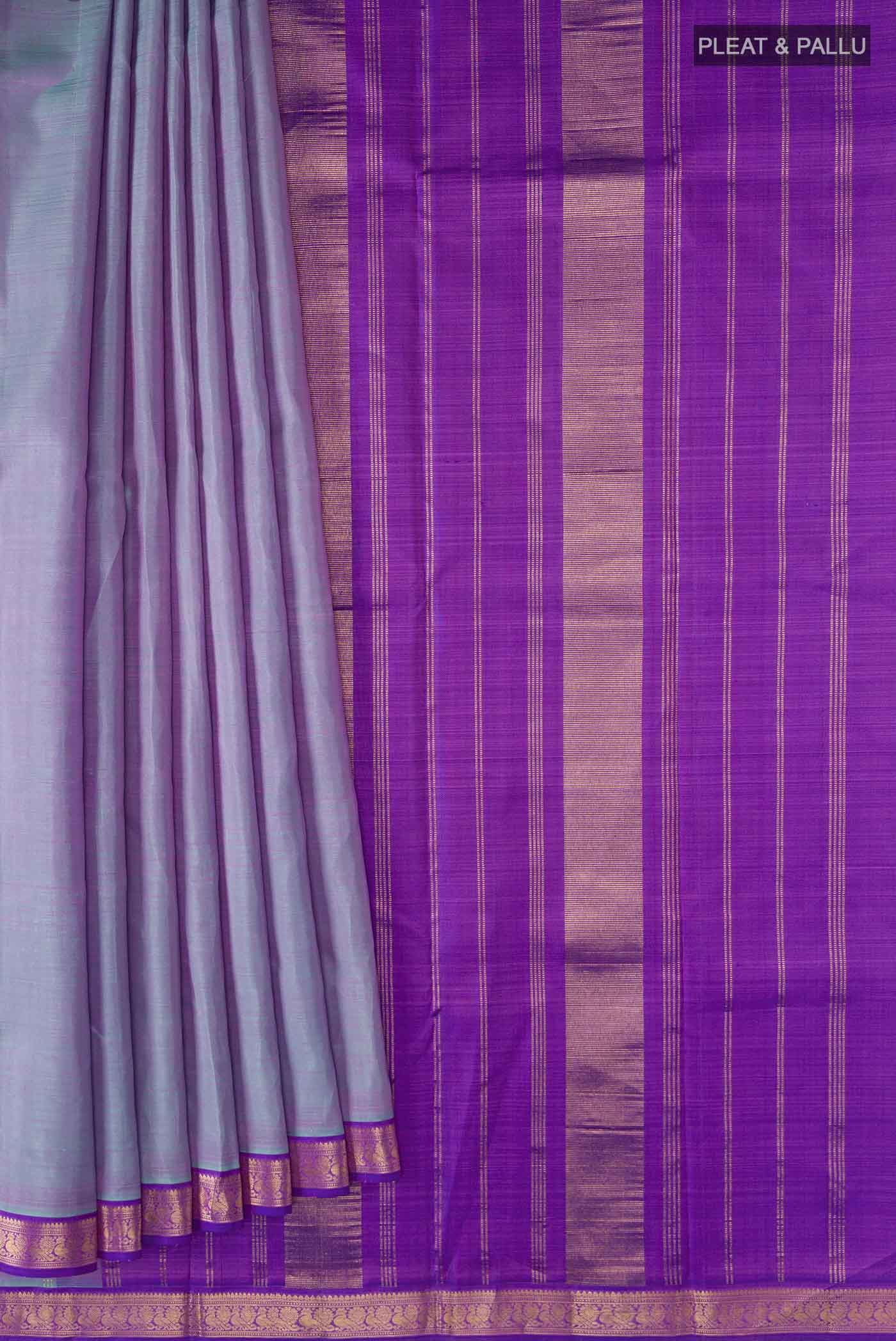 pleats pallu