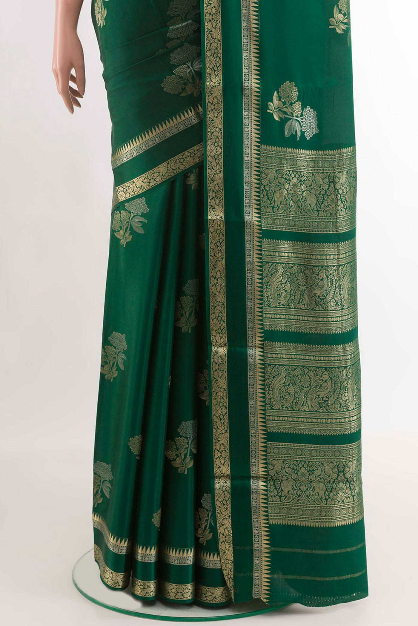 pleats pallu