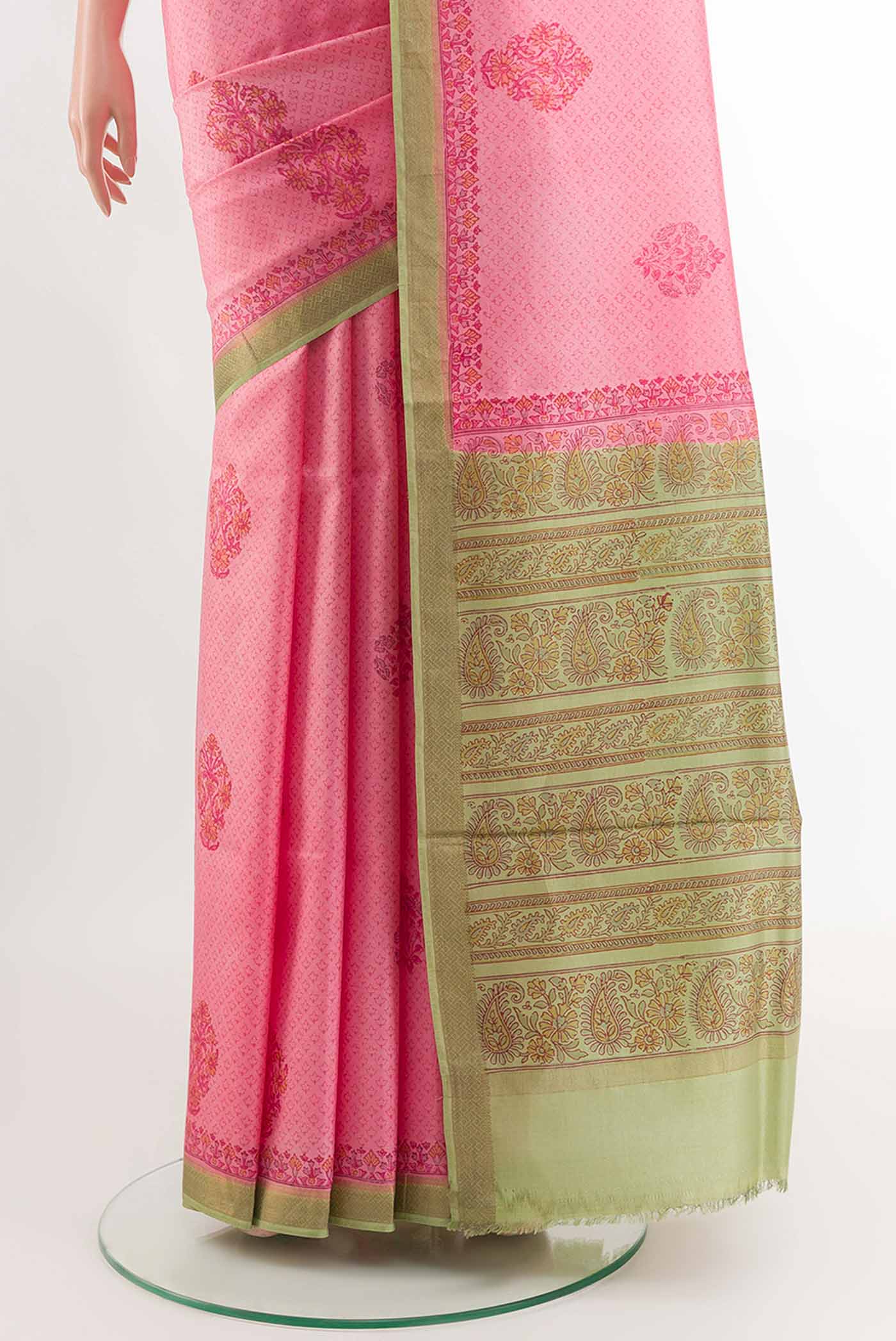 pleats pallu