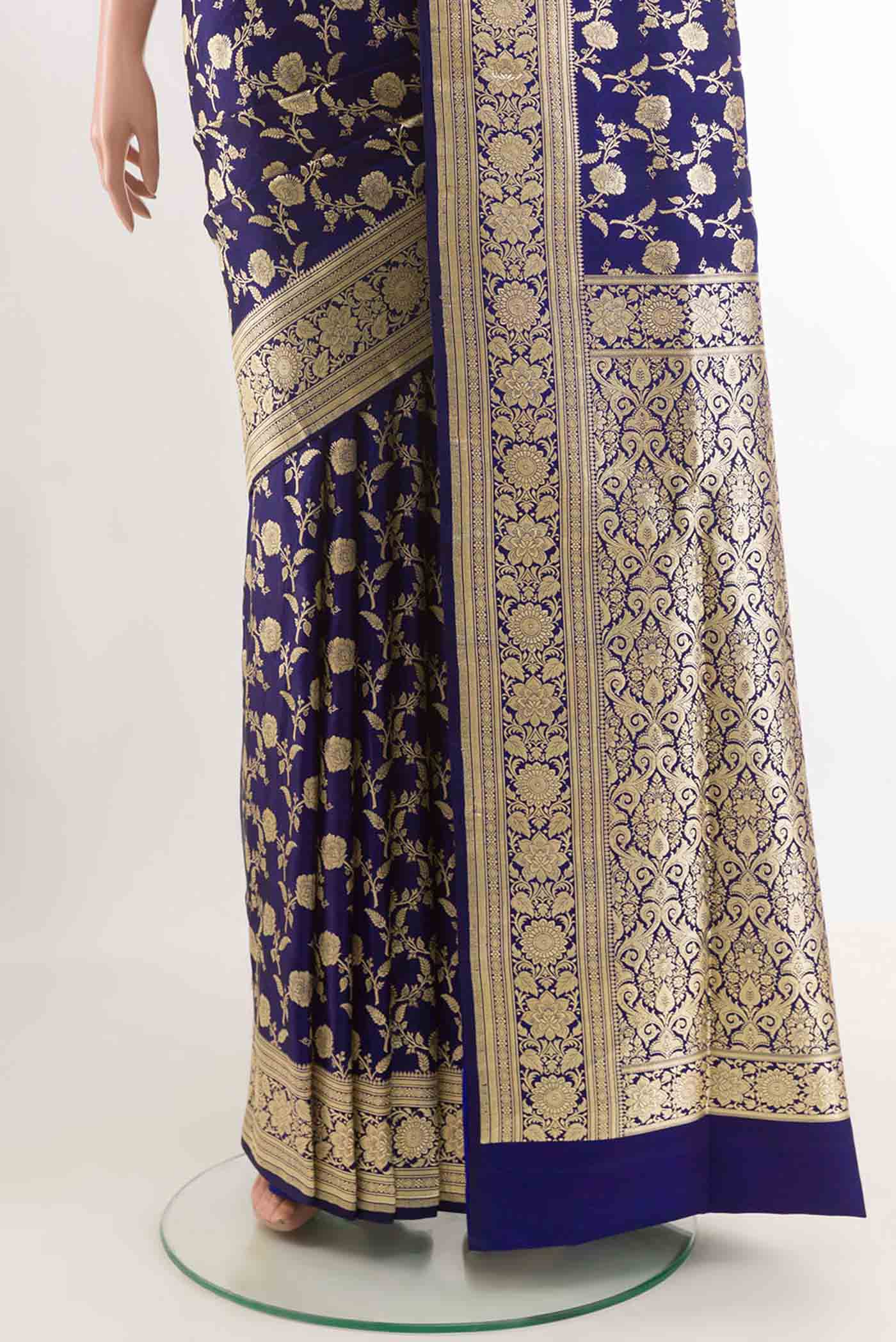 pleats pallu