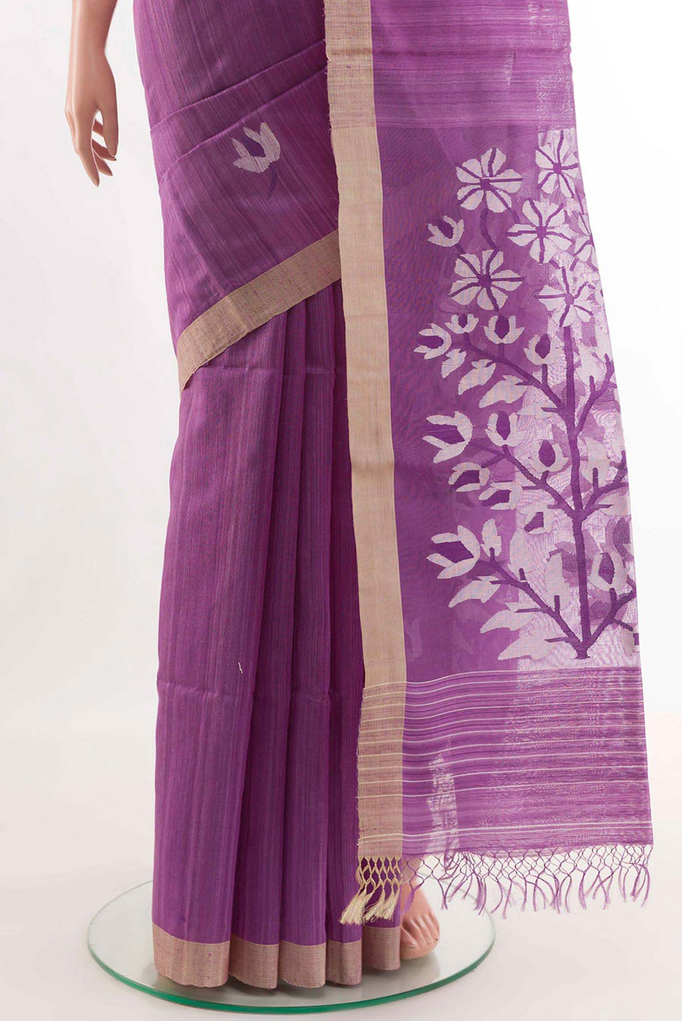pleats pallu