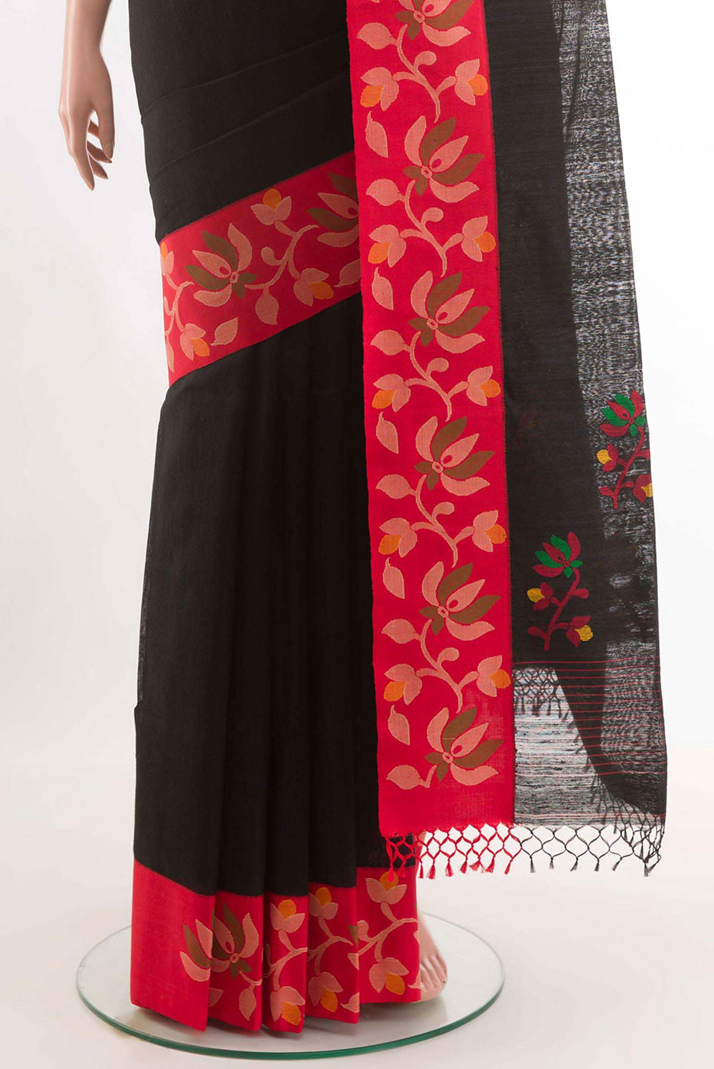 pleats pallu
