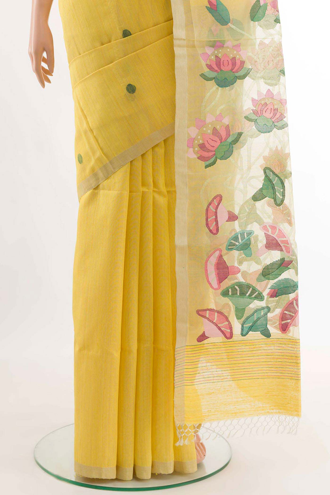 pleats pallu