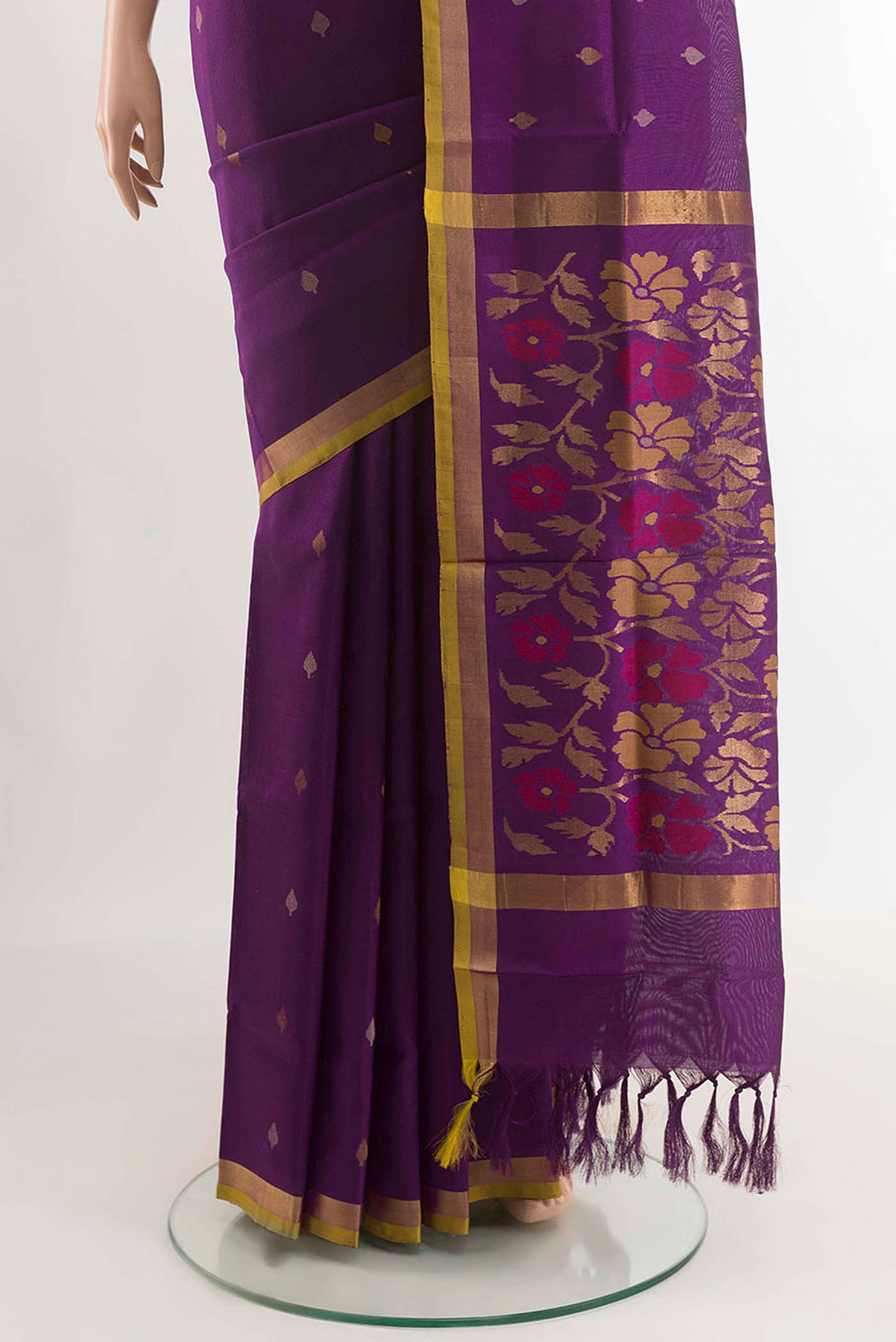 pleats pallu
