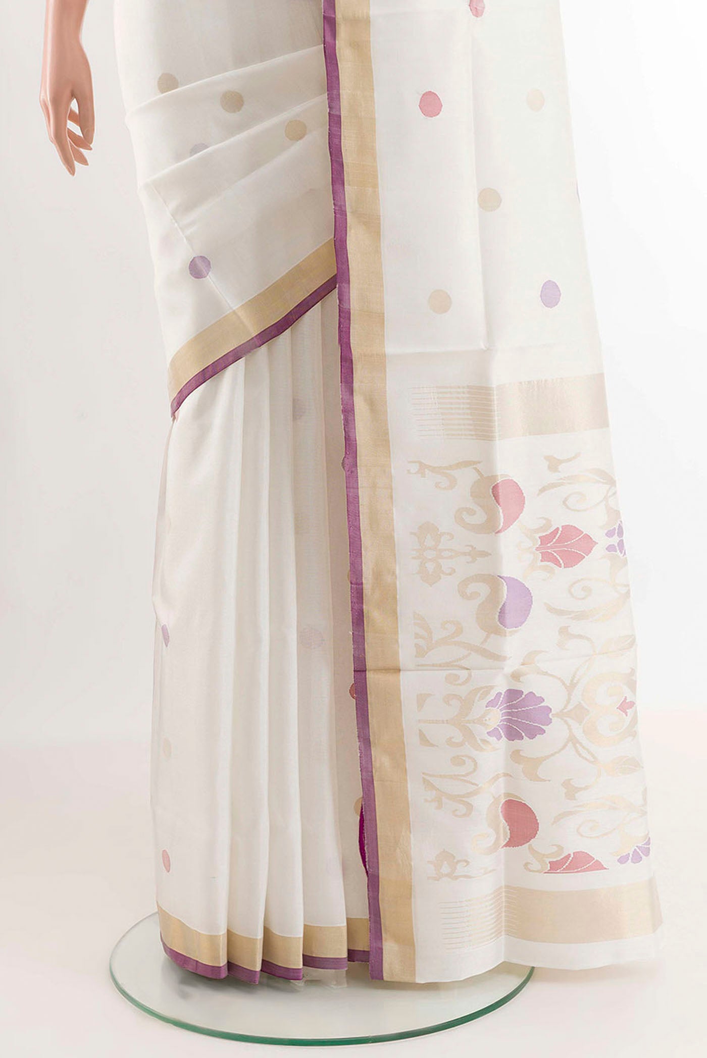 pleats pallu