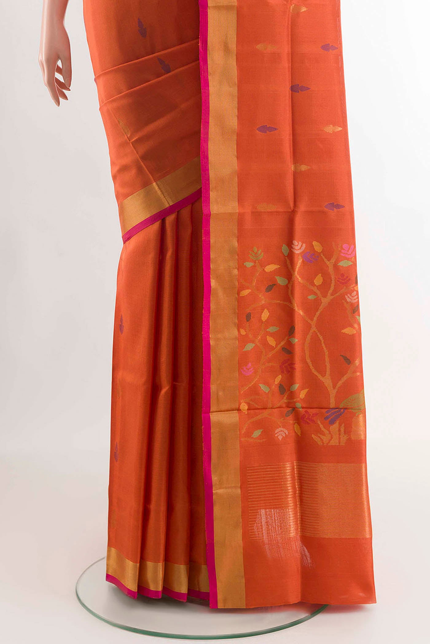 pleats pallu