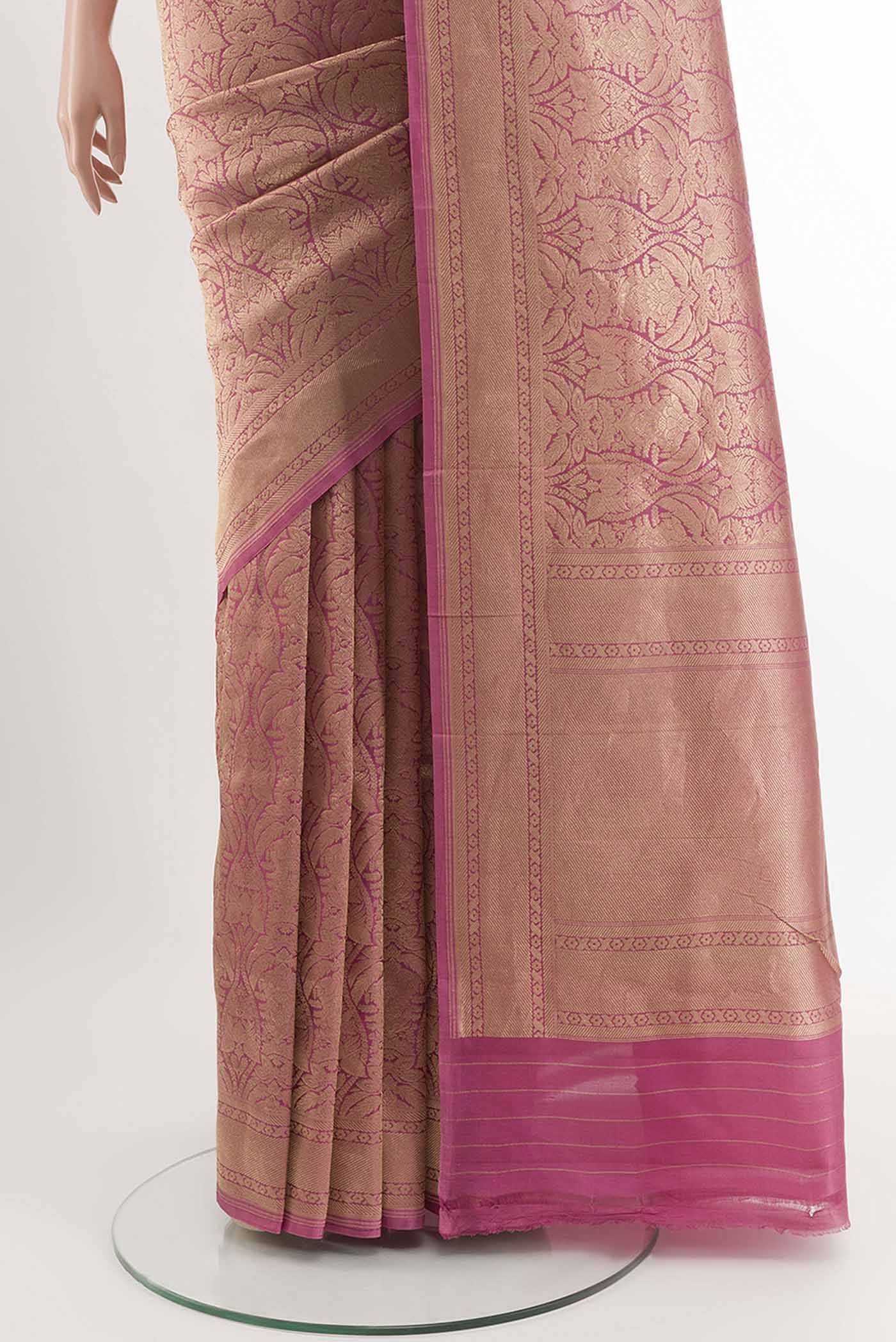 pleats pallu