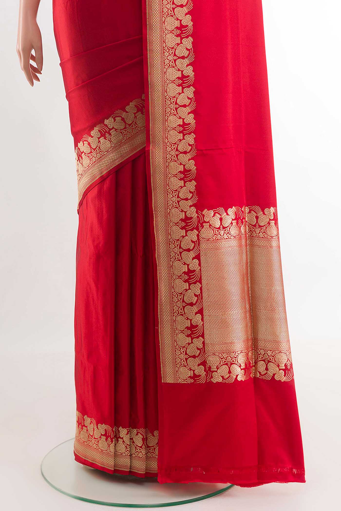 pleats pallu
