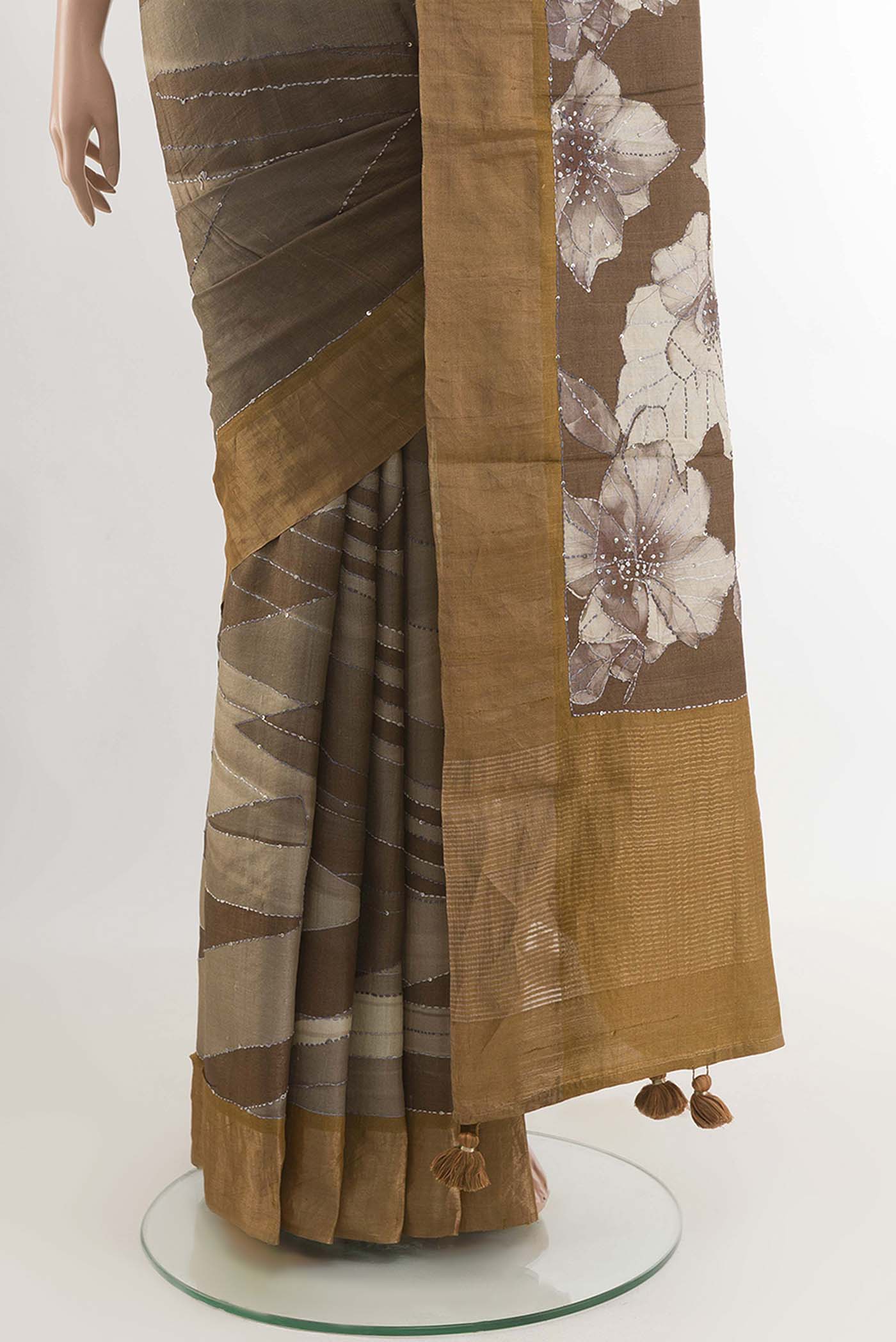 pleats pallu