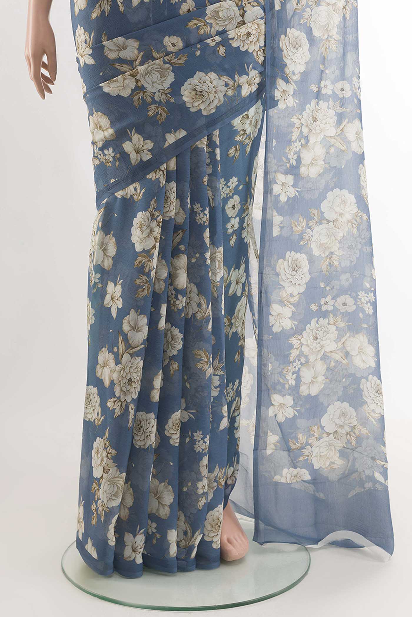 pleats pallu