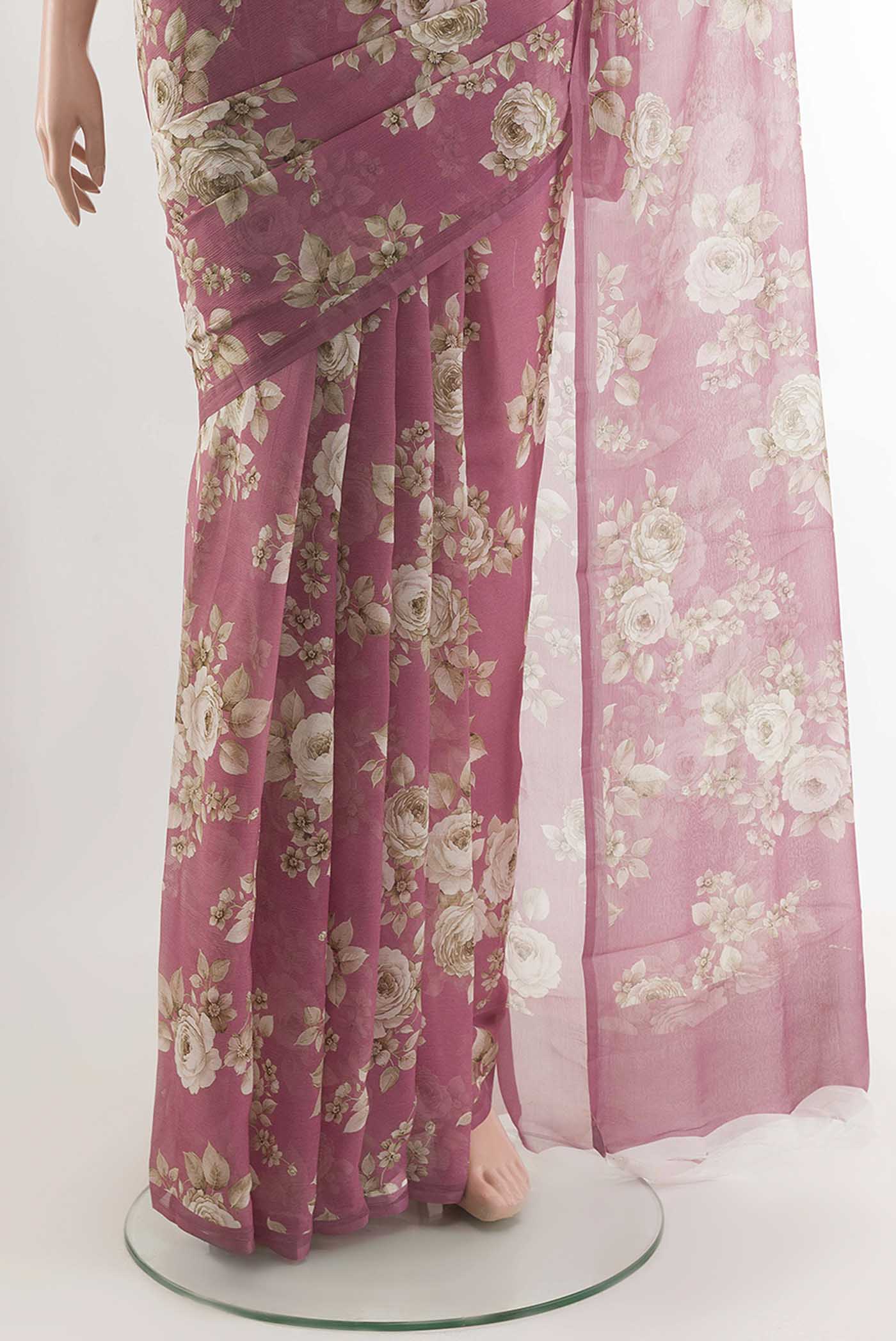 pleats pallu