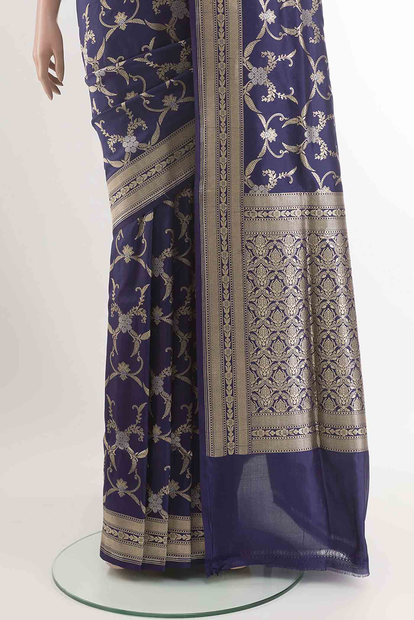 pleats pallu