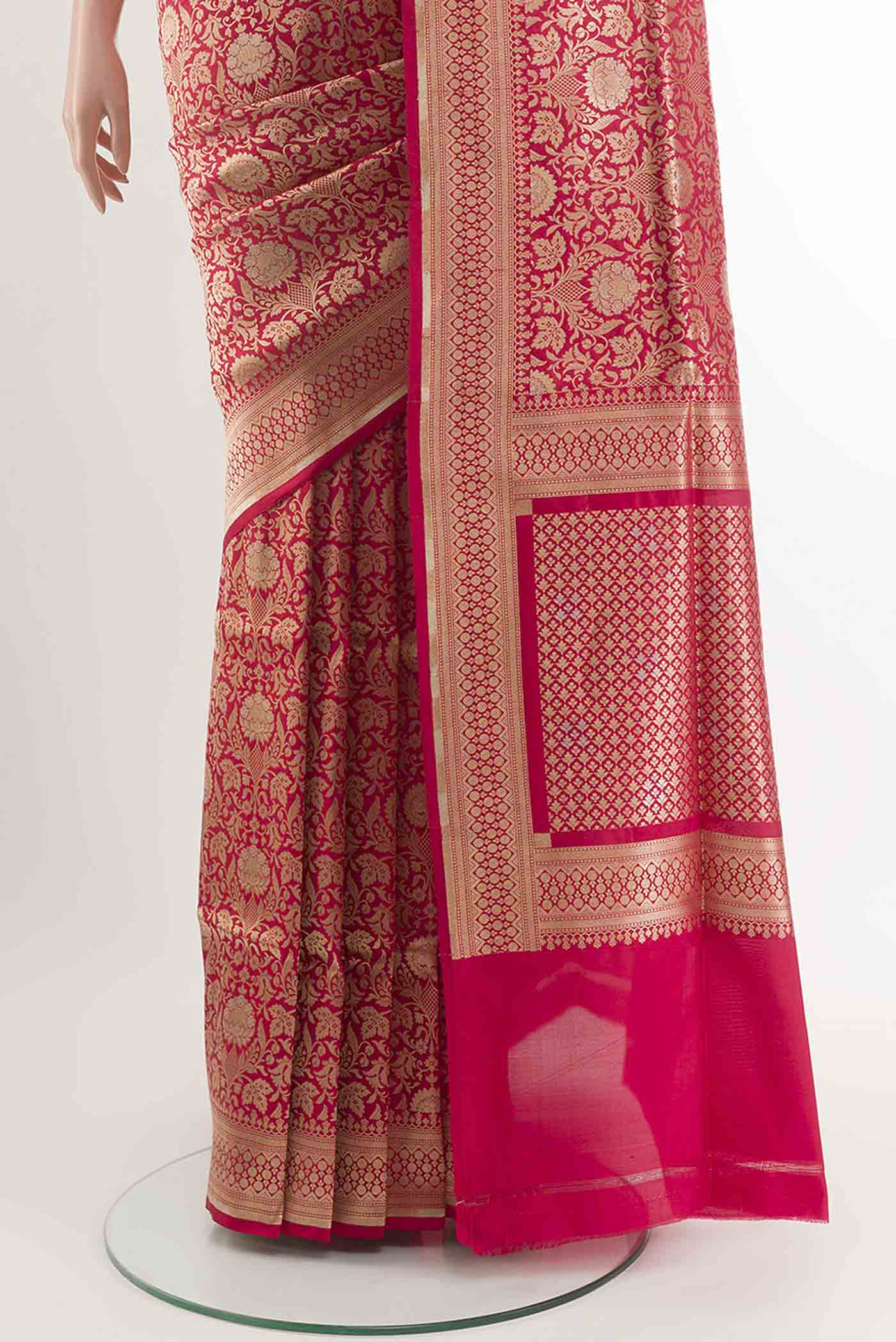 pleats pallu