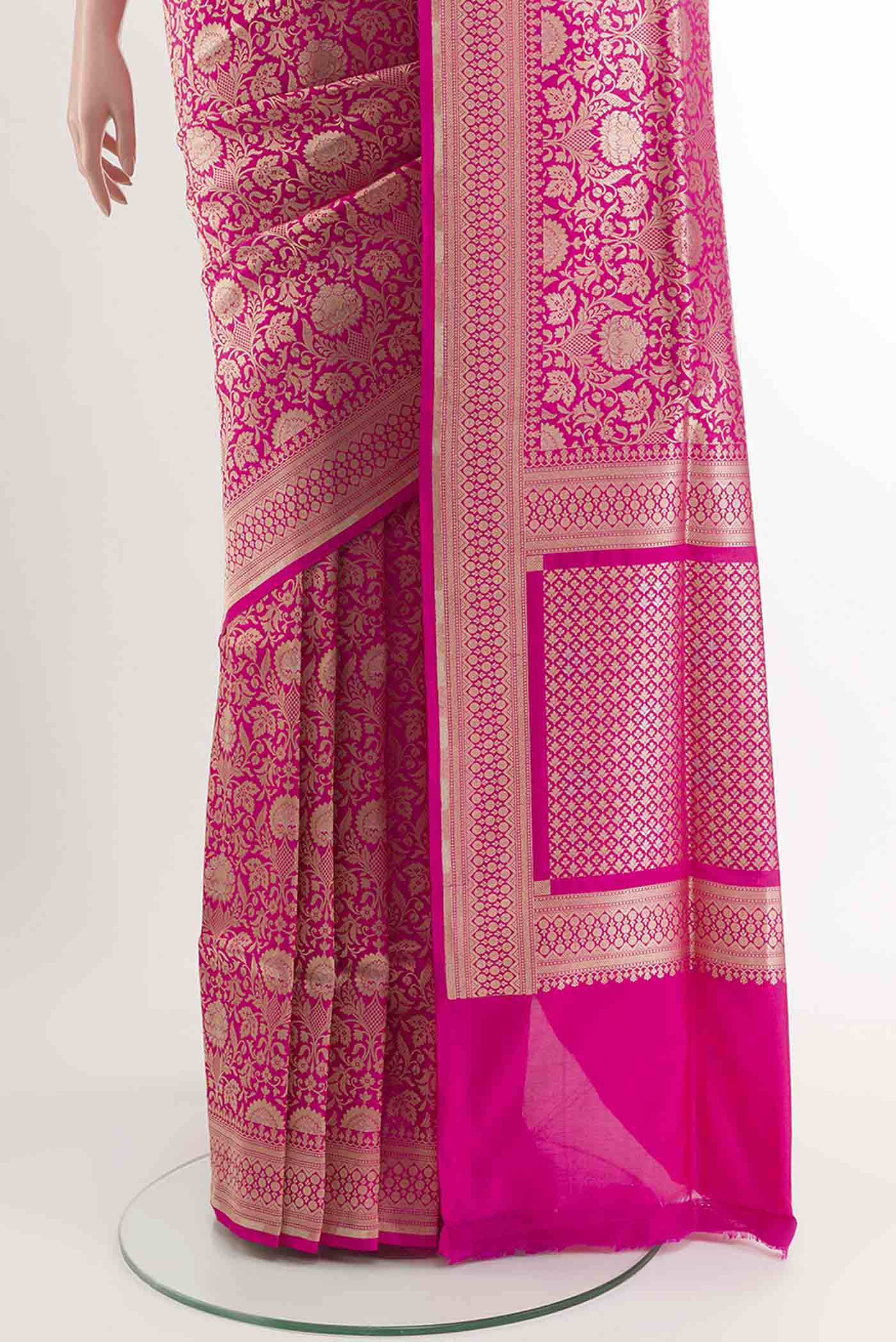 pleats pallu