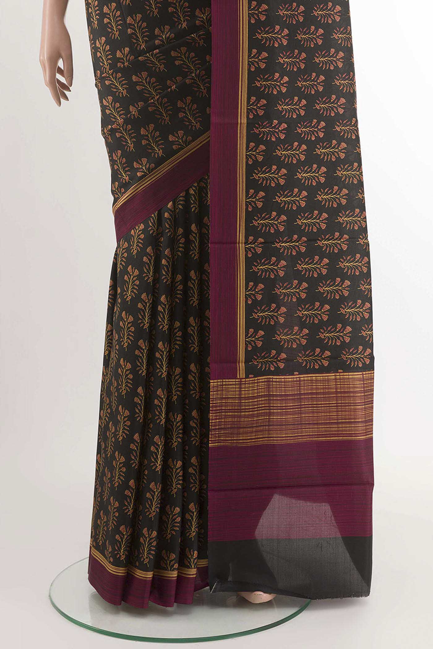 pleats pallu