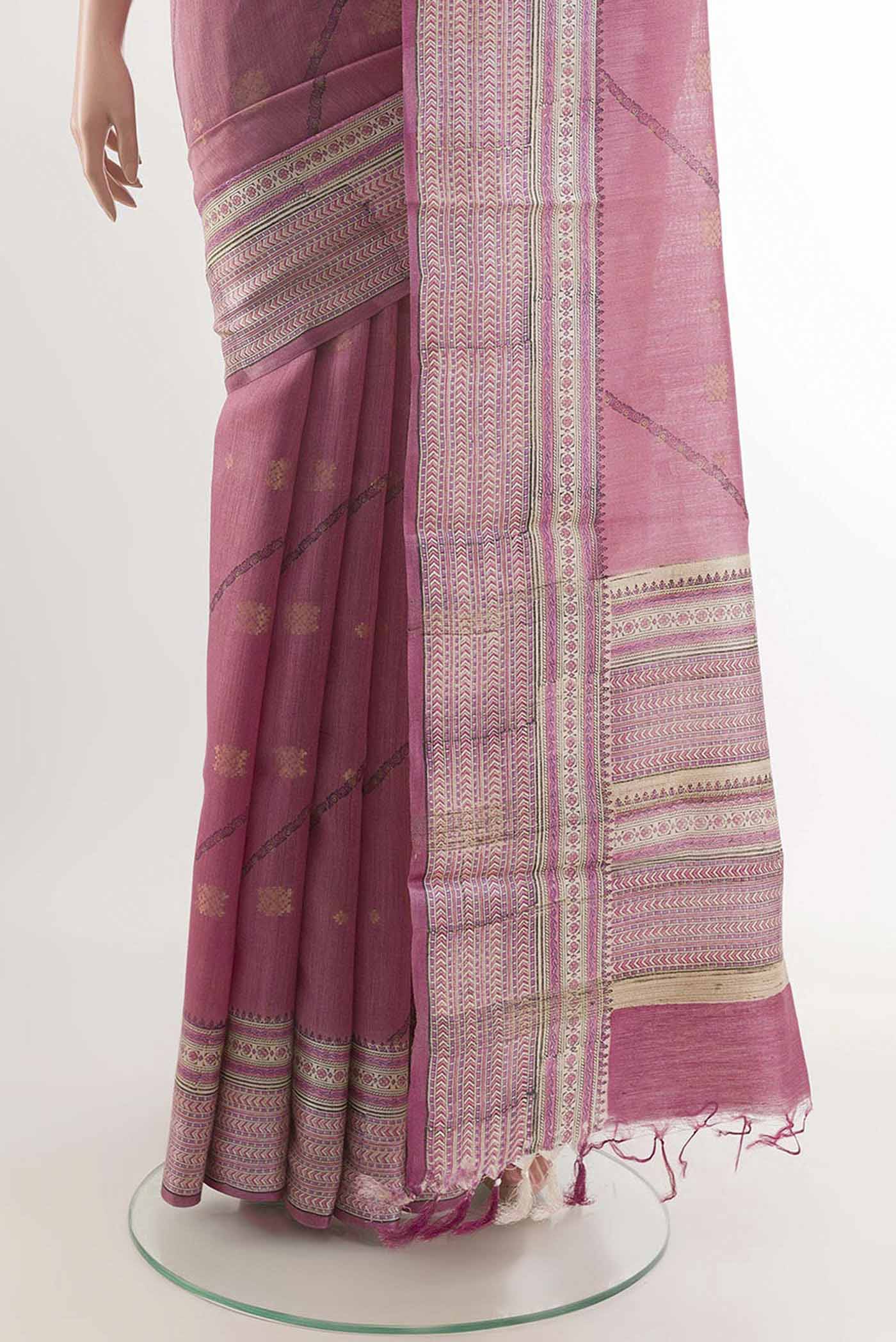 pleats pallu