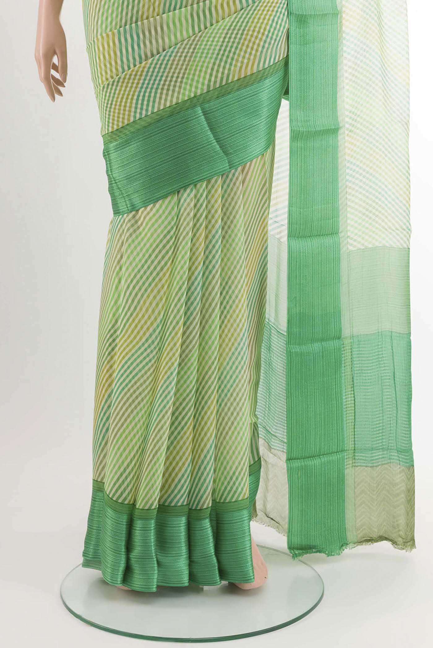 pleats pallu