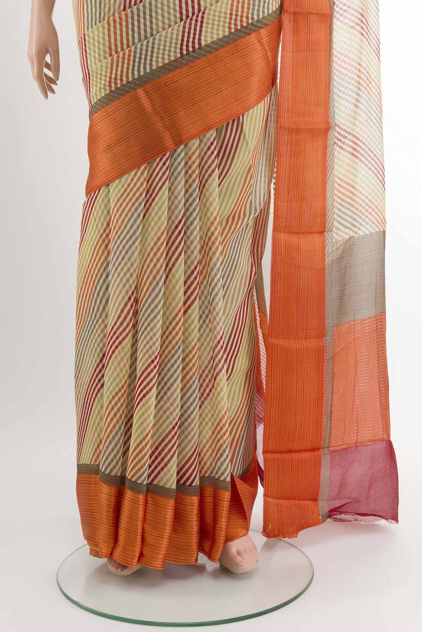 pleats pallu