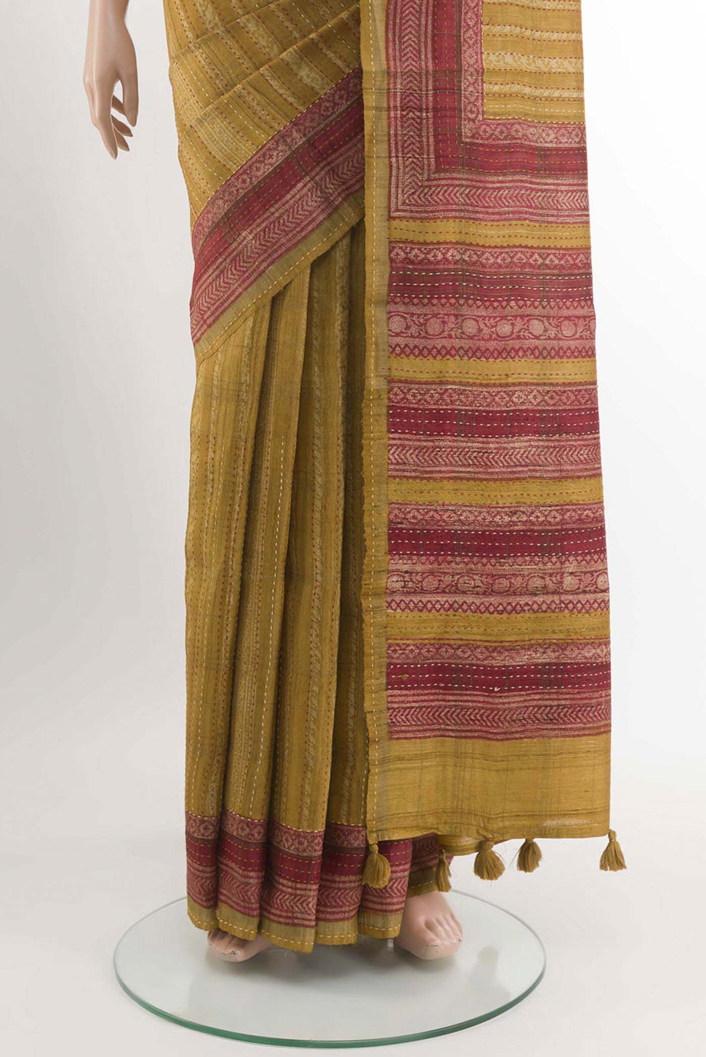 pleats pallu