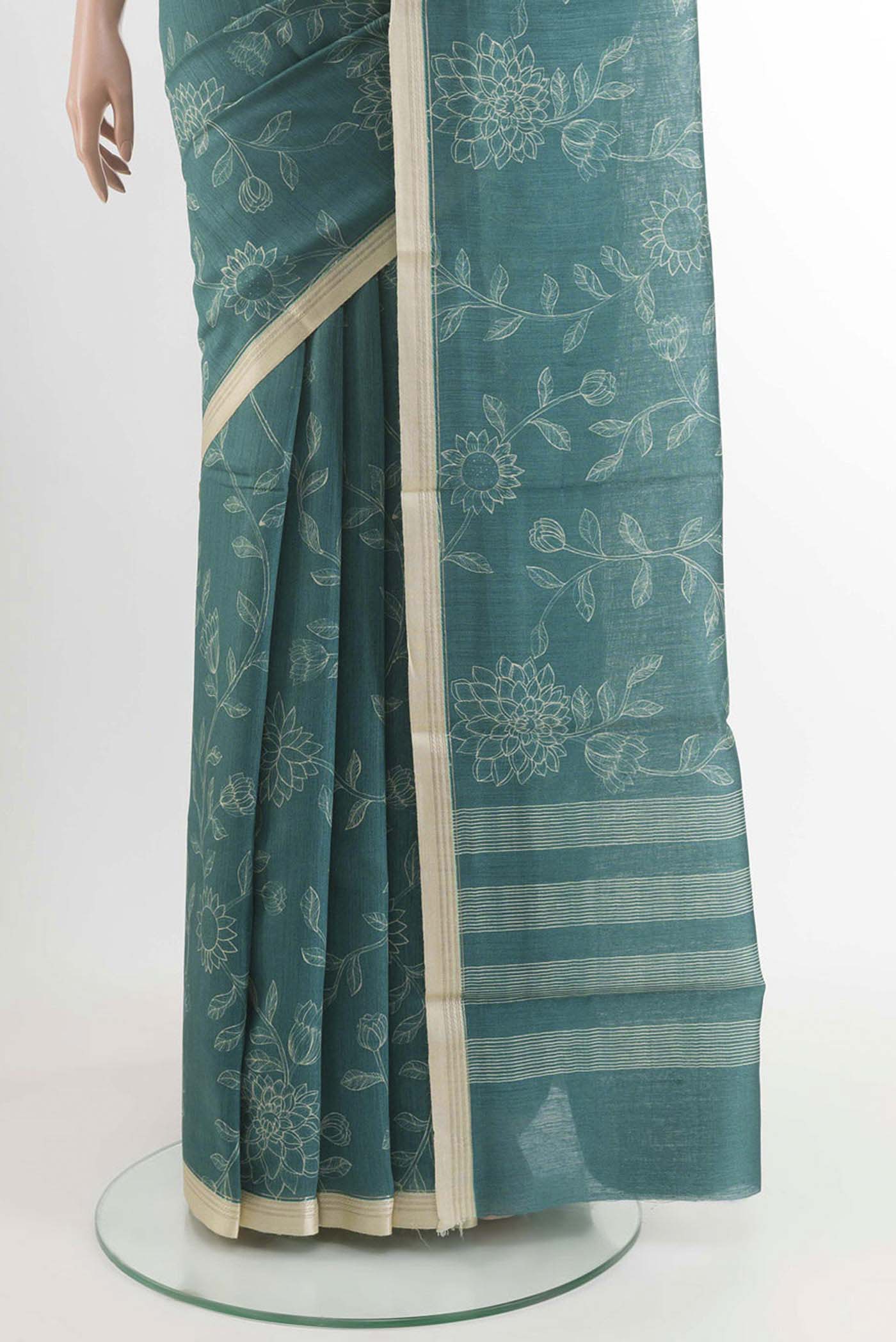 pleats pallu