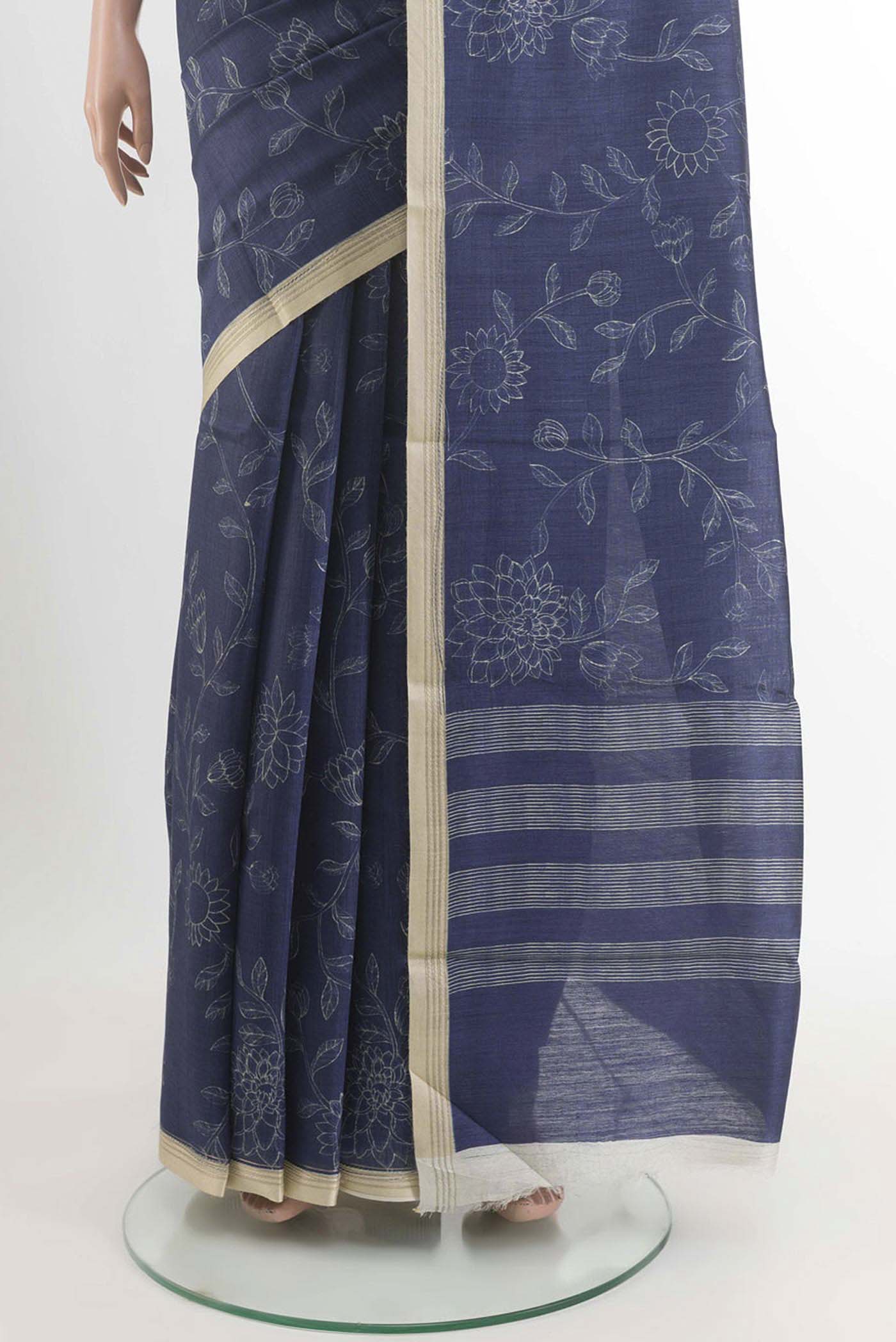 pleats pallu