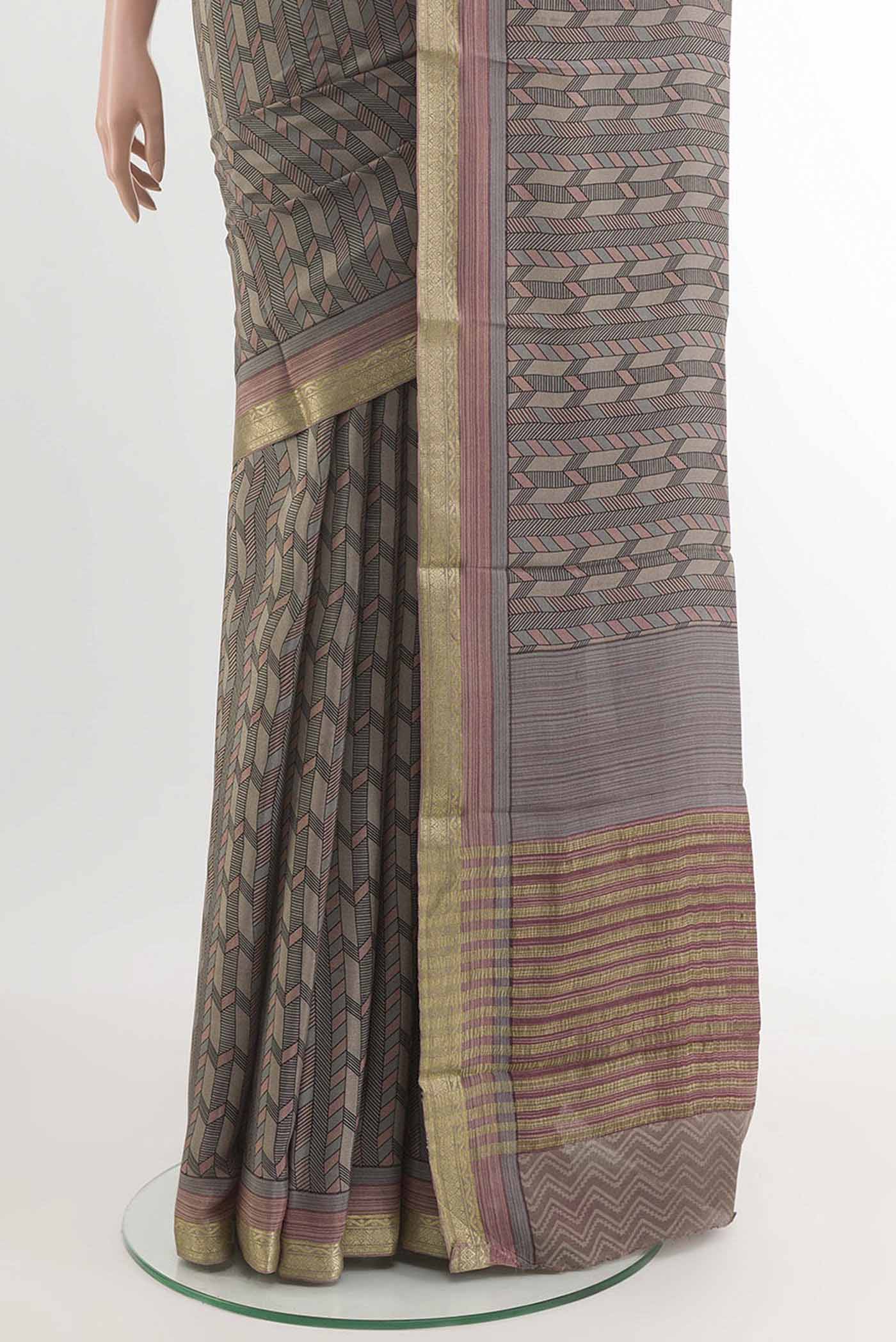 pleats pallu
