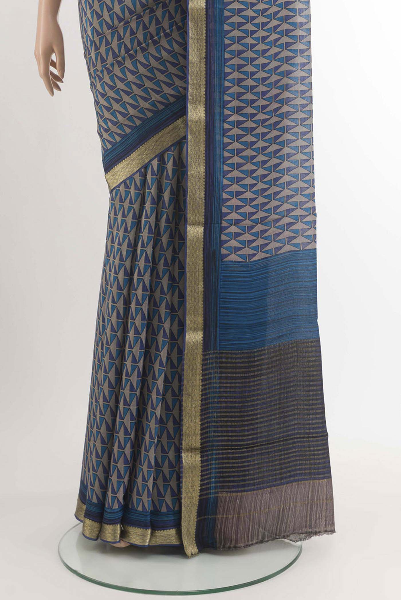 pleats pallu