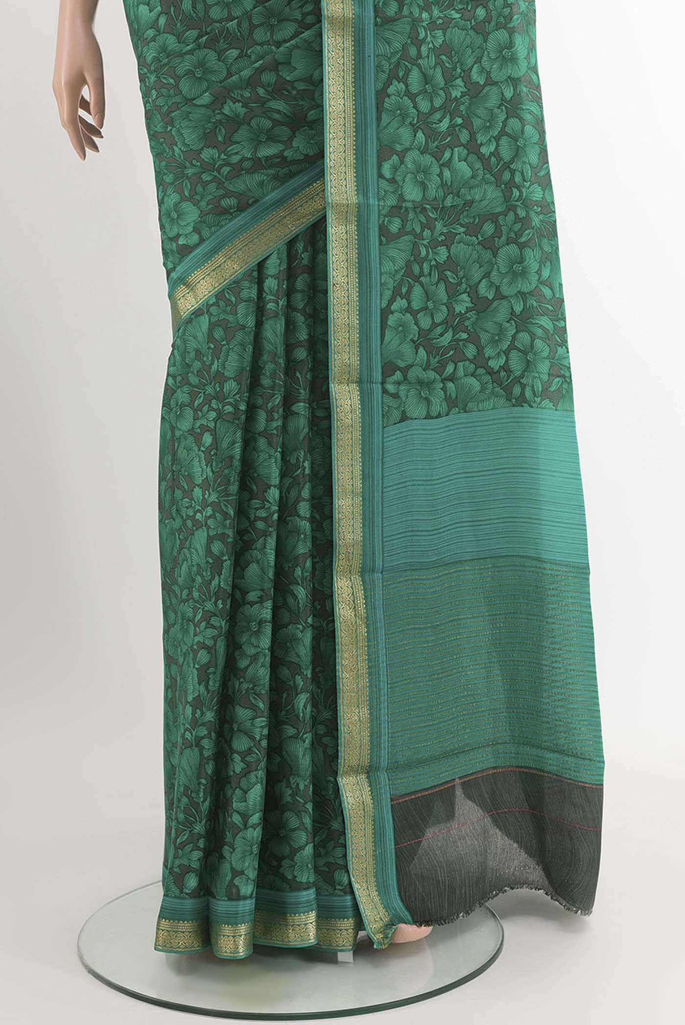 pleats pallu