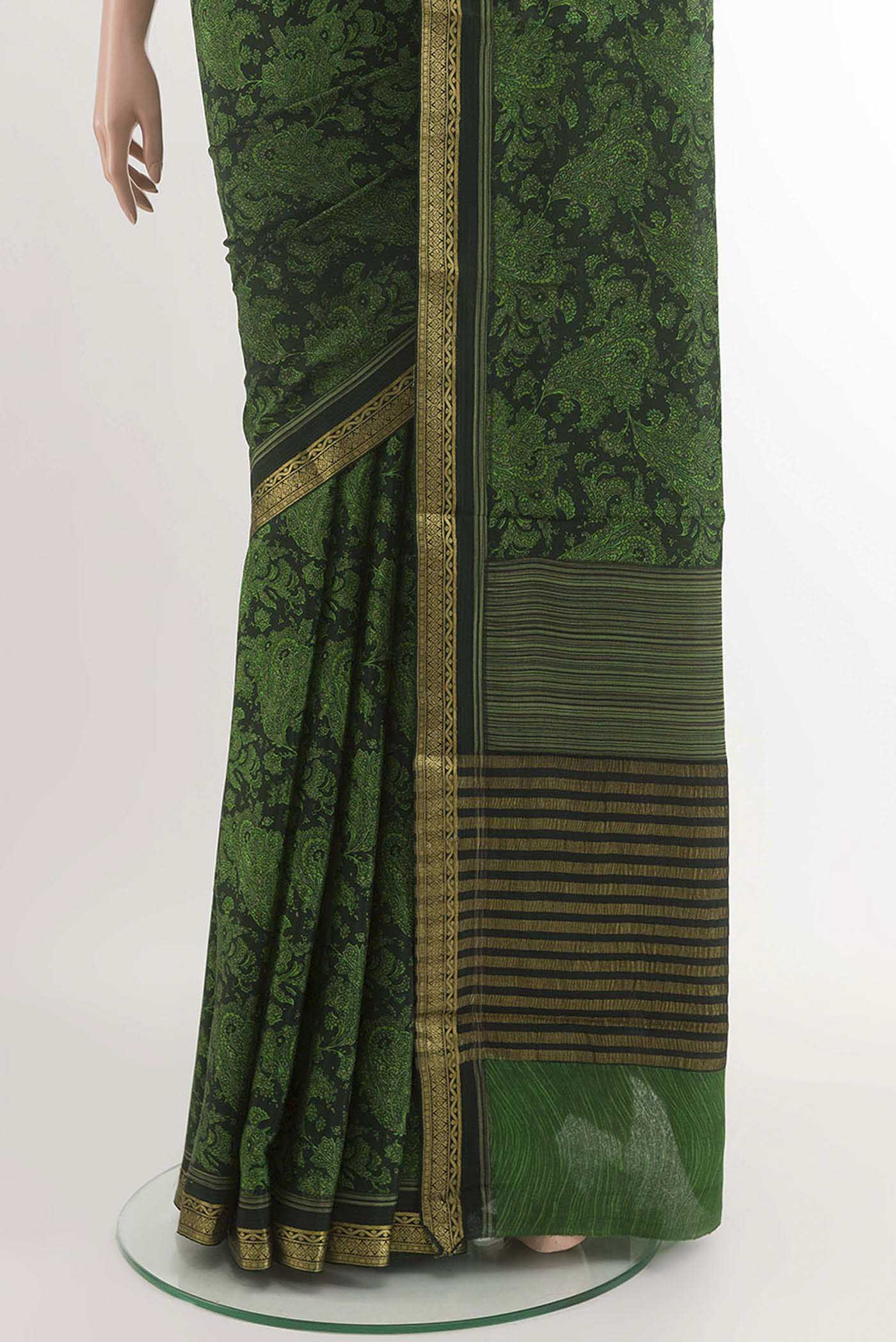 pleats pallu