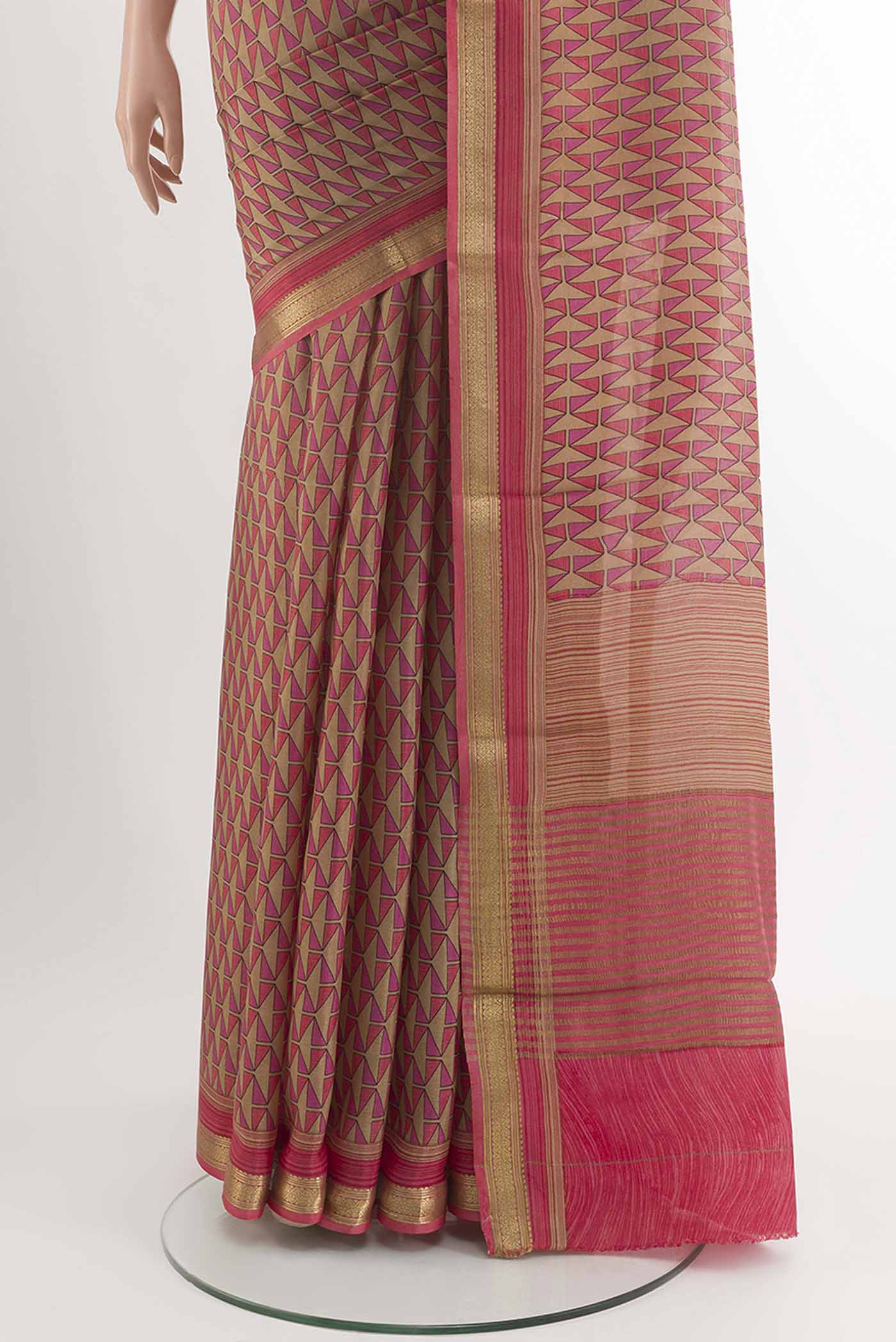 pleats pallu