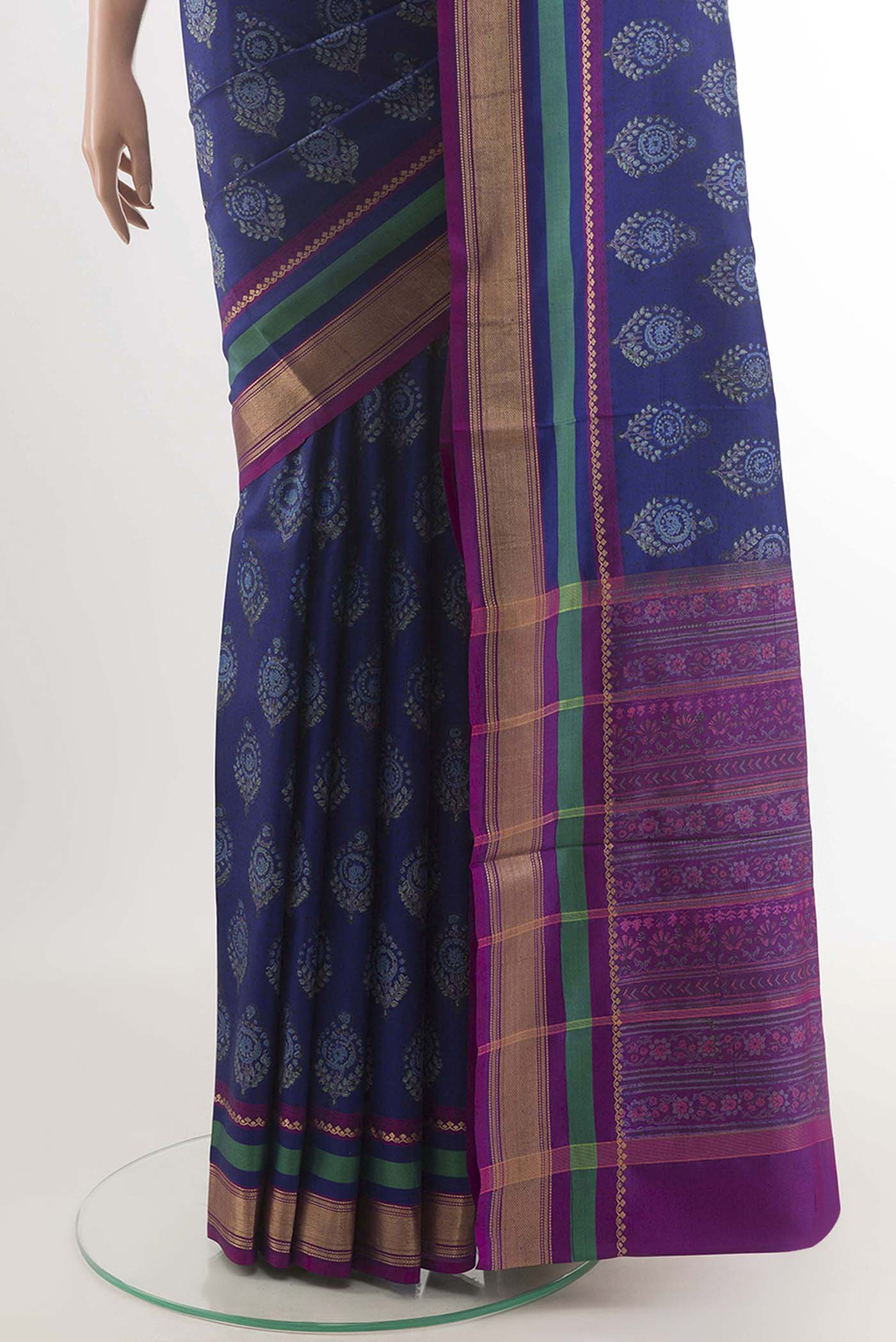 pleats pallu