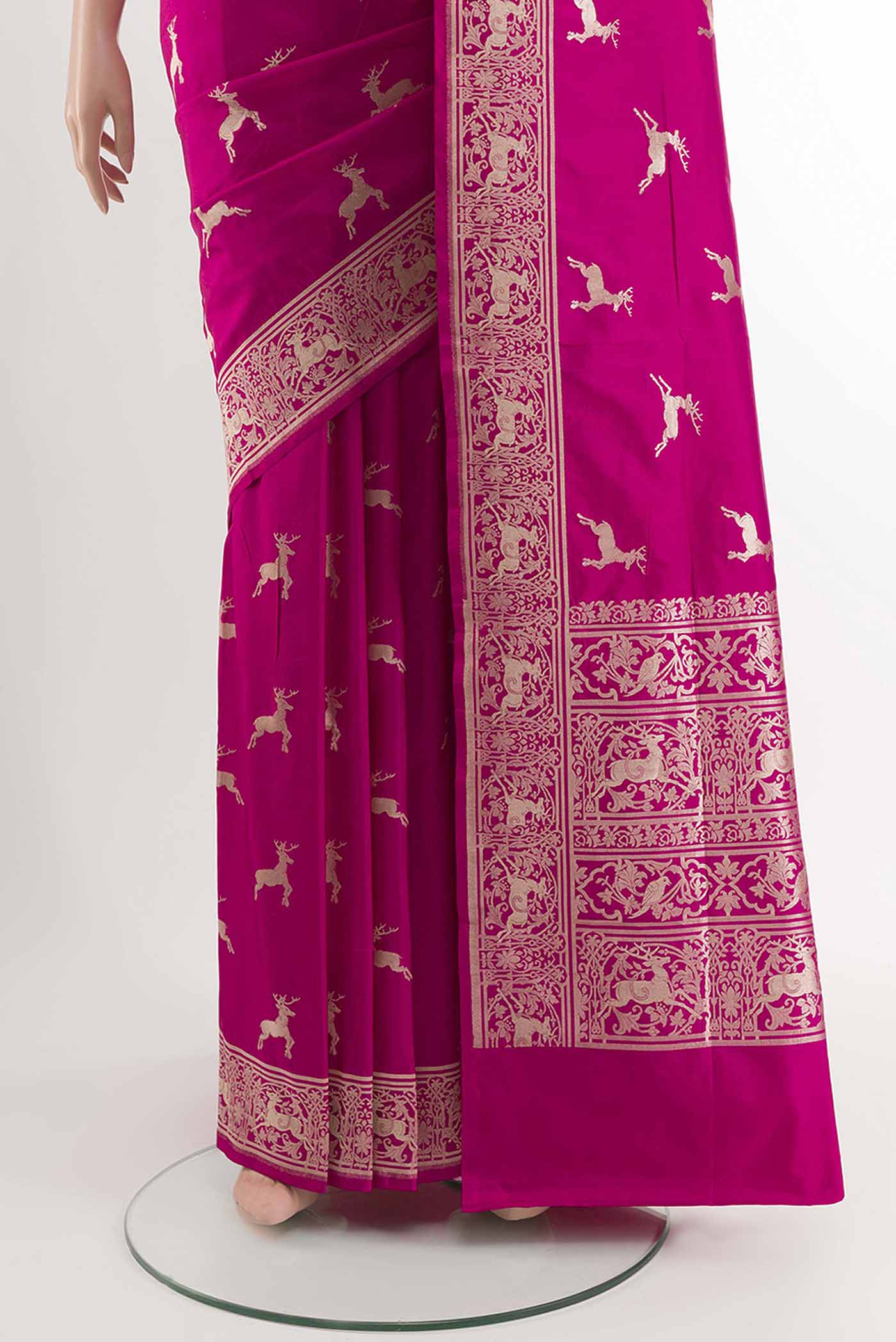 pleats pallu