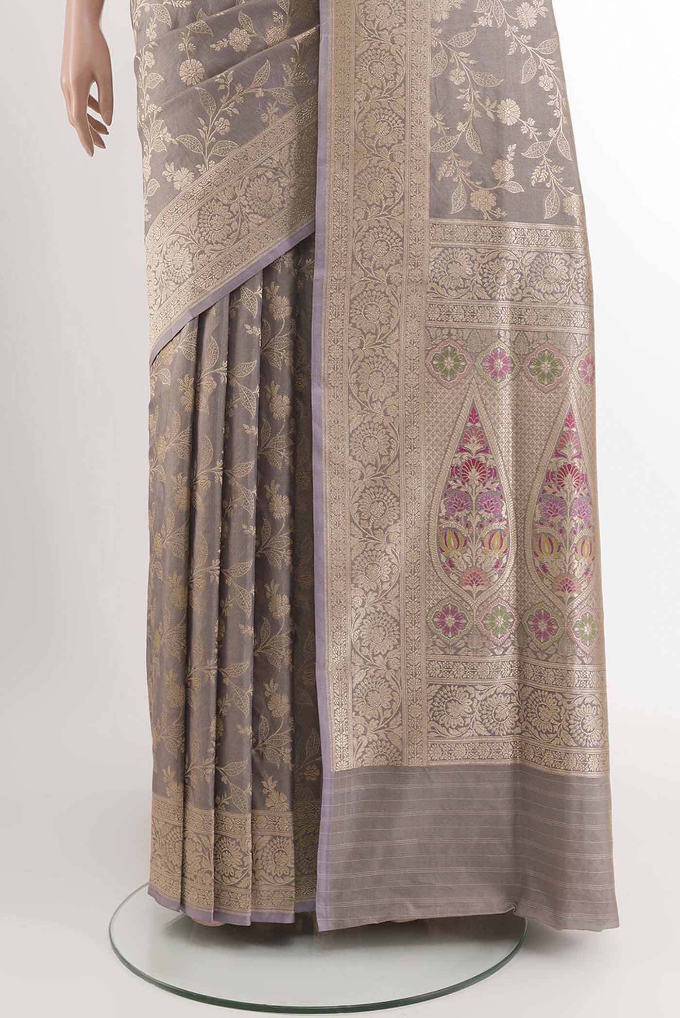 pleats pallu