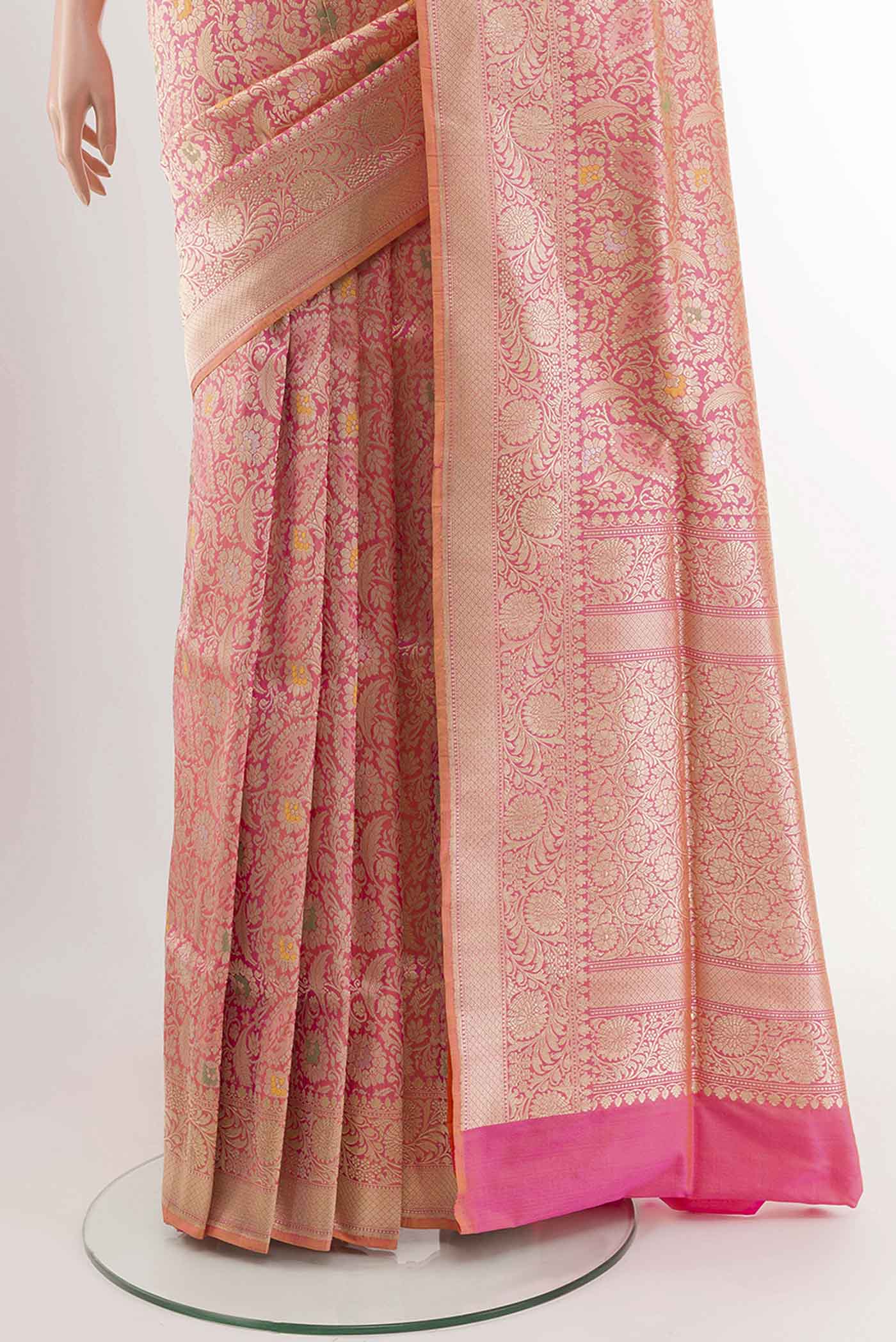 pleats pallu