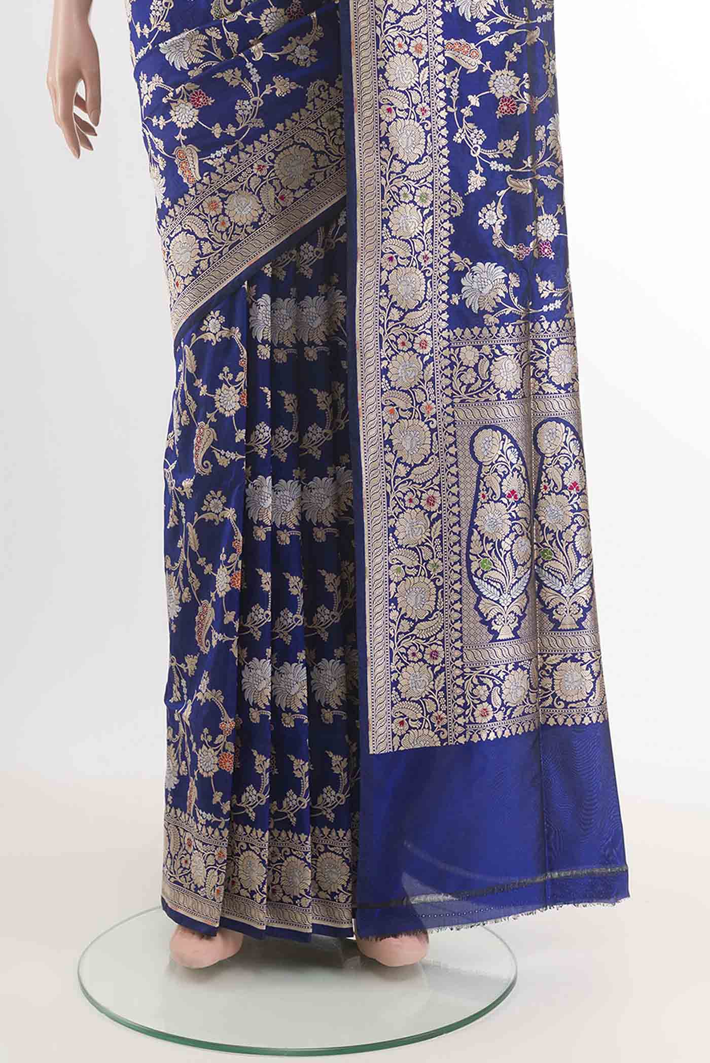 pleats pallu