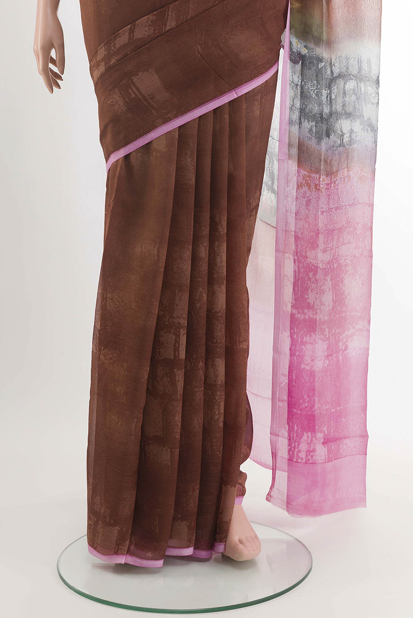 pleats pallu