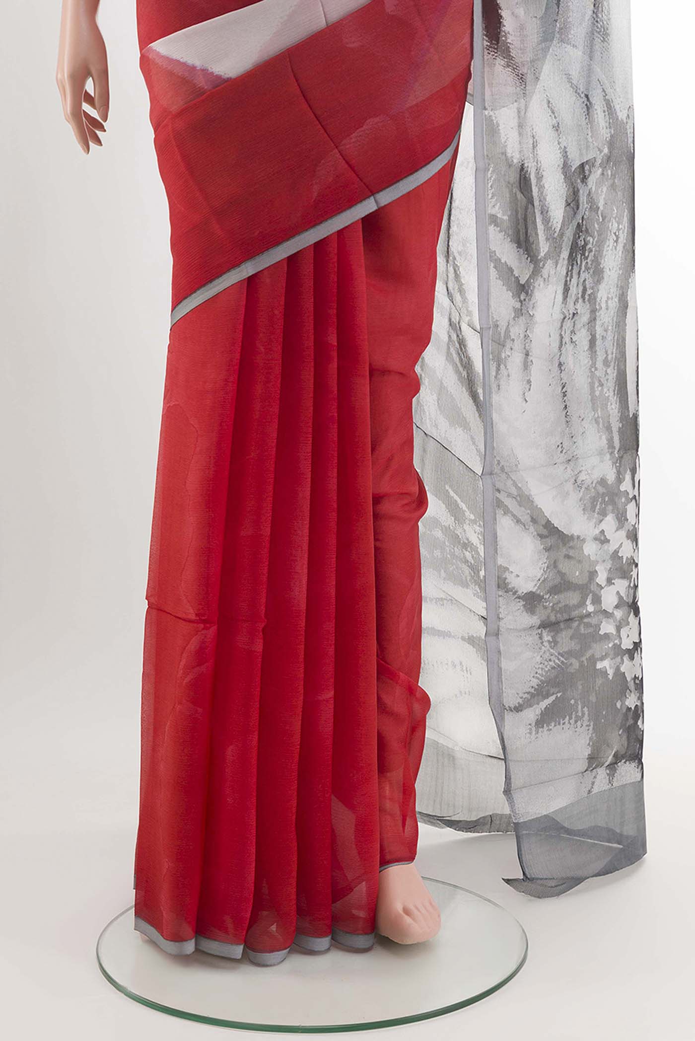 pleats pallu