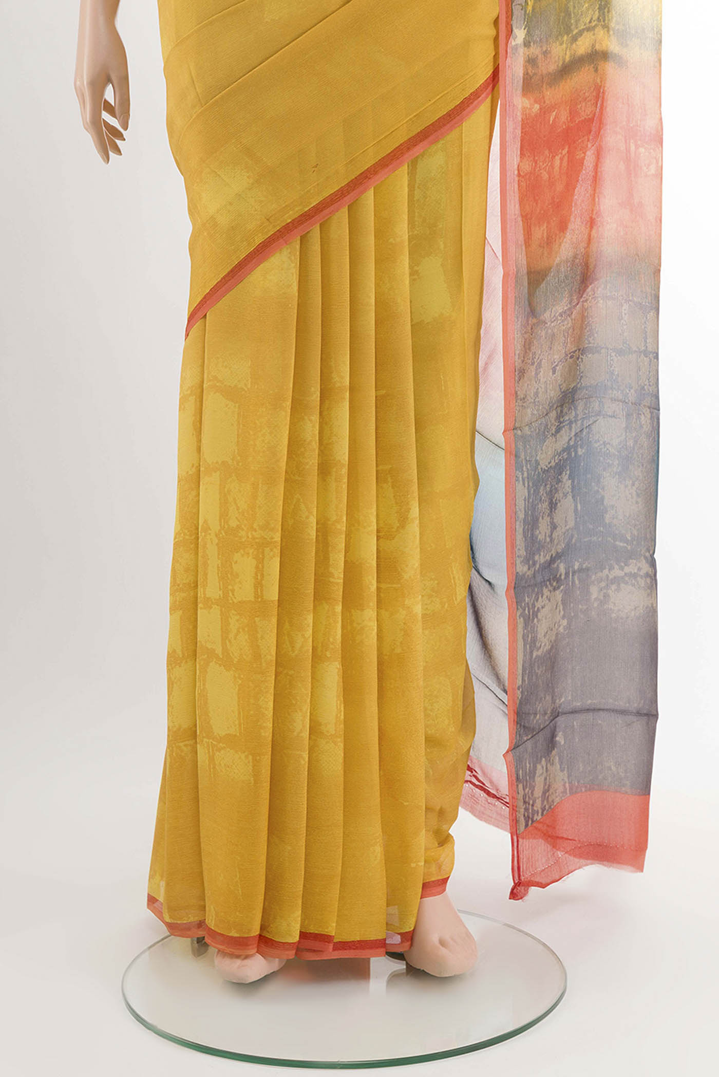 pleats pallu