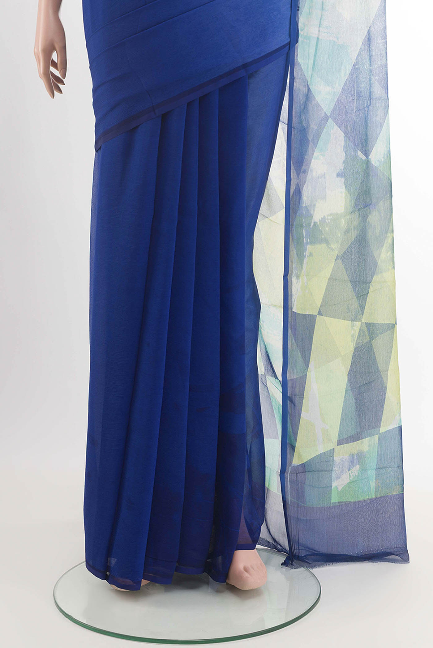 pleats pallu