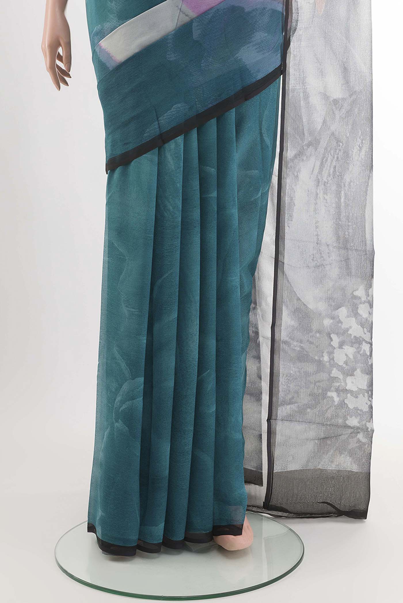 pleats pallu