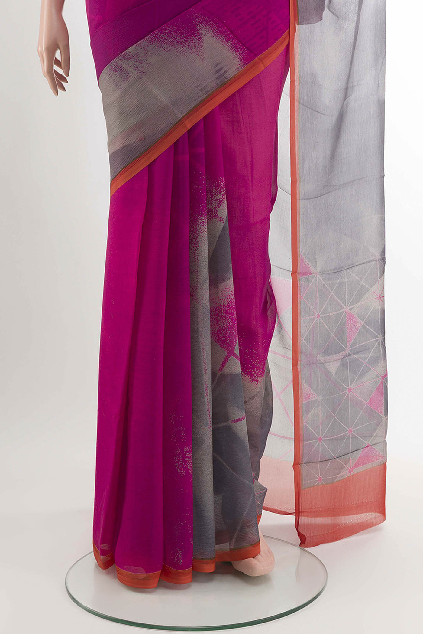 pleats pallu