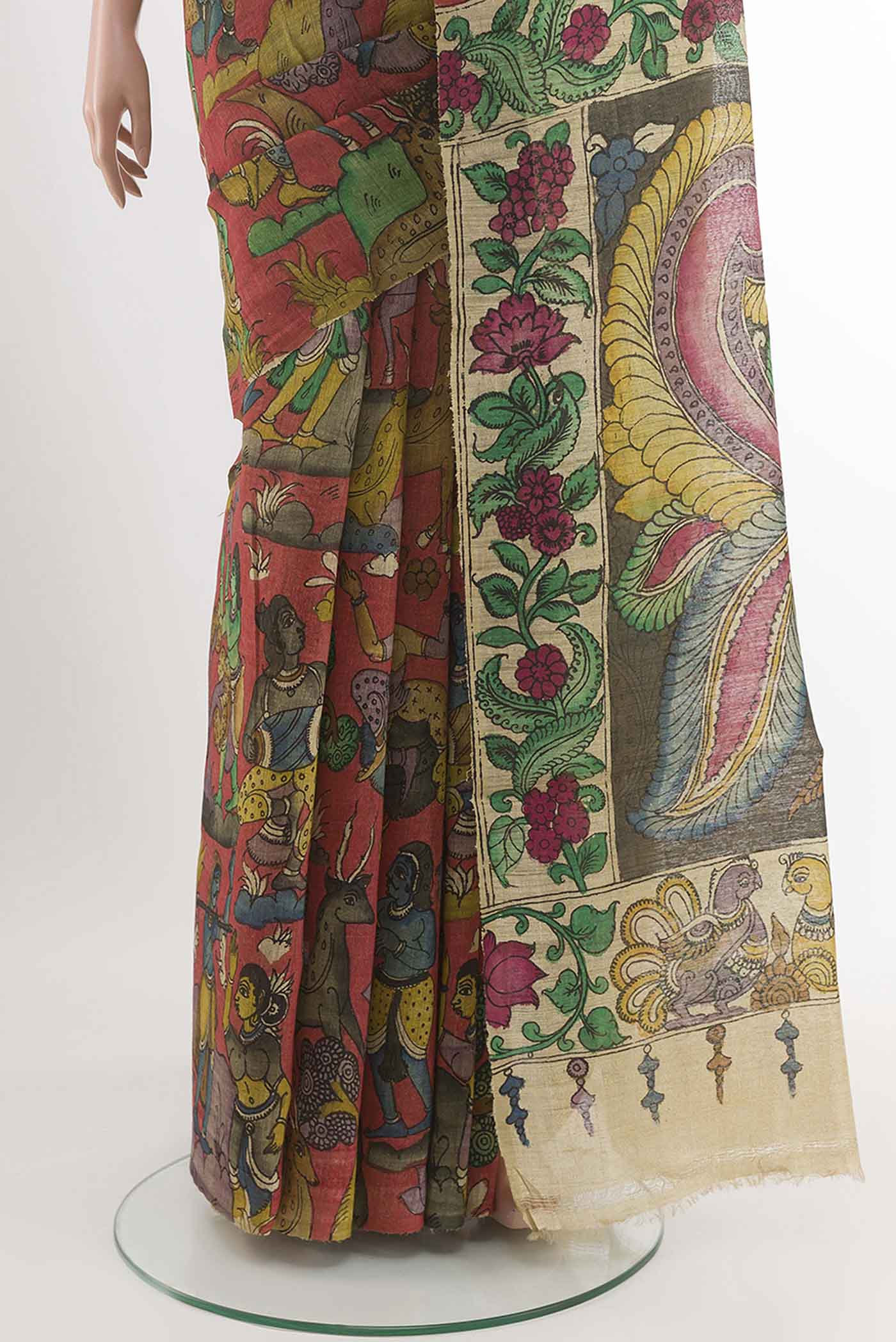 pleats pallu