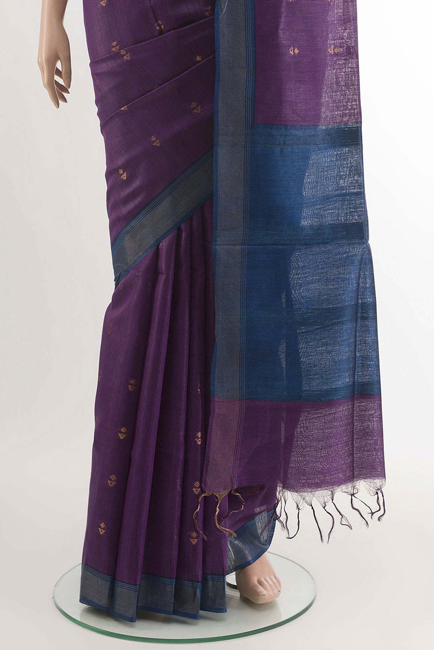 pleats pallu
