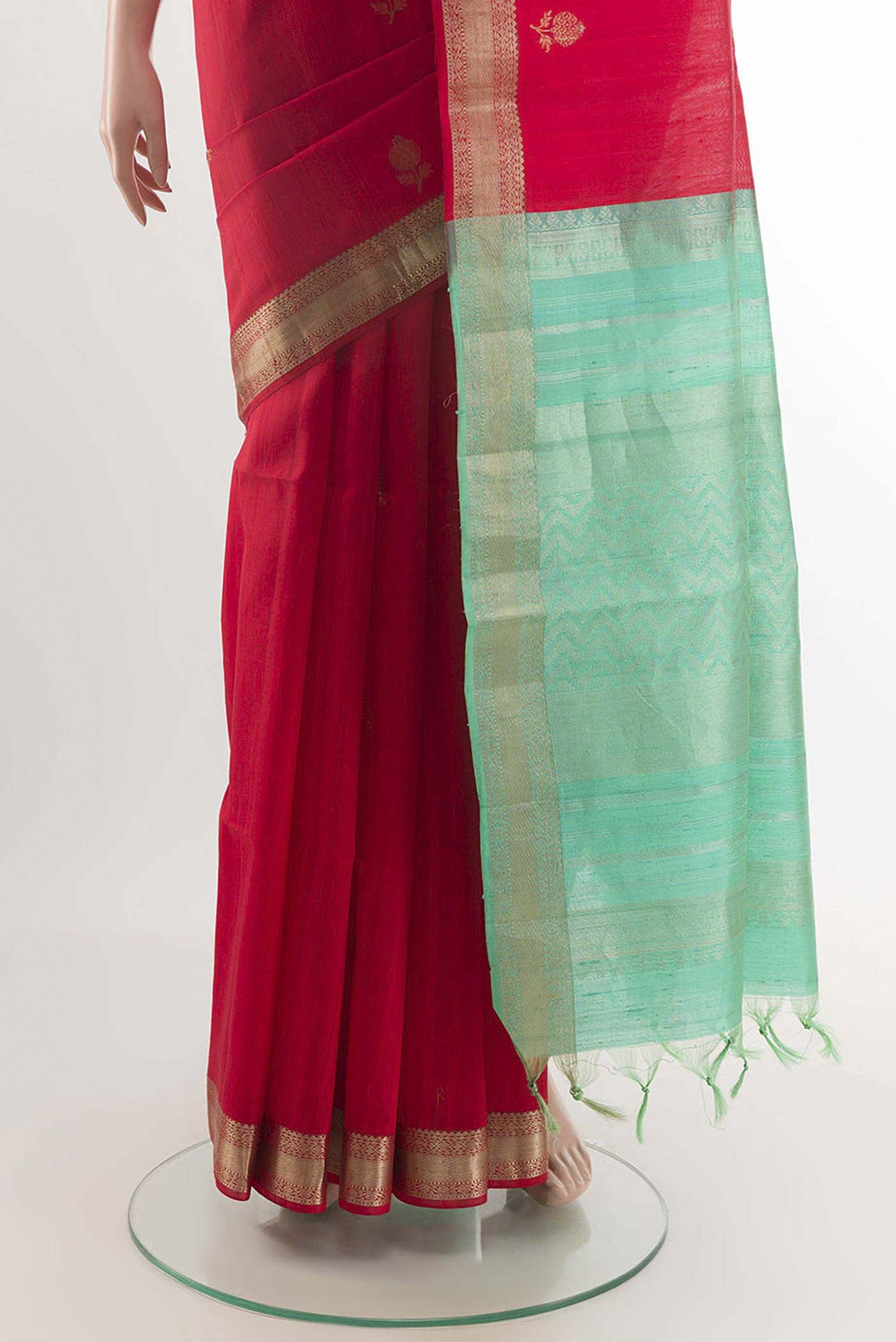 pleats pallu