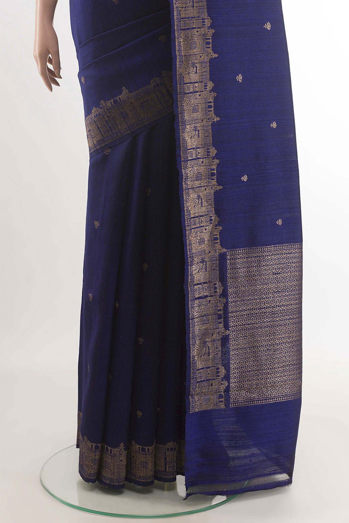 pleats pallu