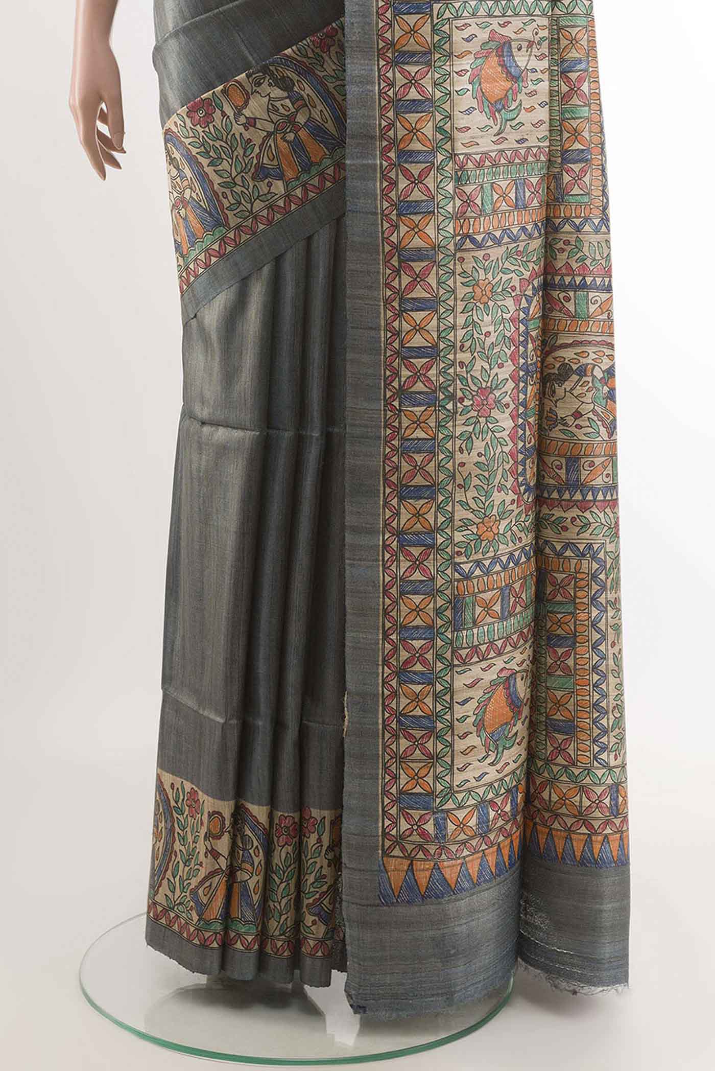 pleats pallu
